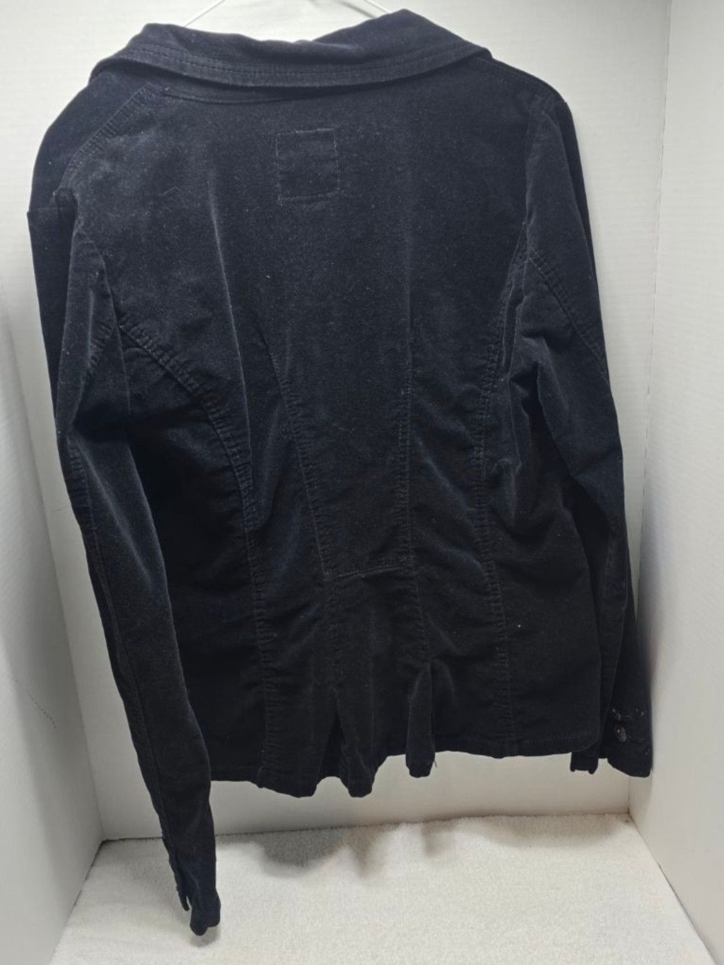 Gloria Vanderbilt Women's Gloria Vanderbilt Black Corduroy Blazer Jacket M Size M / US 6-8 / IT 42-44 - 7 Thumbnail