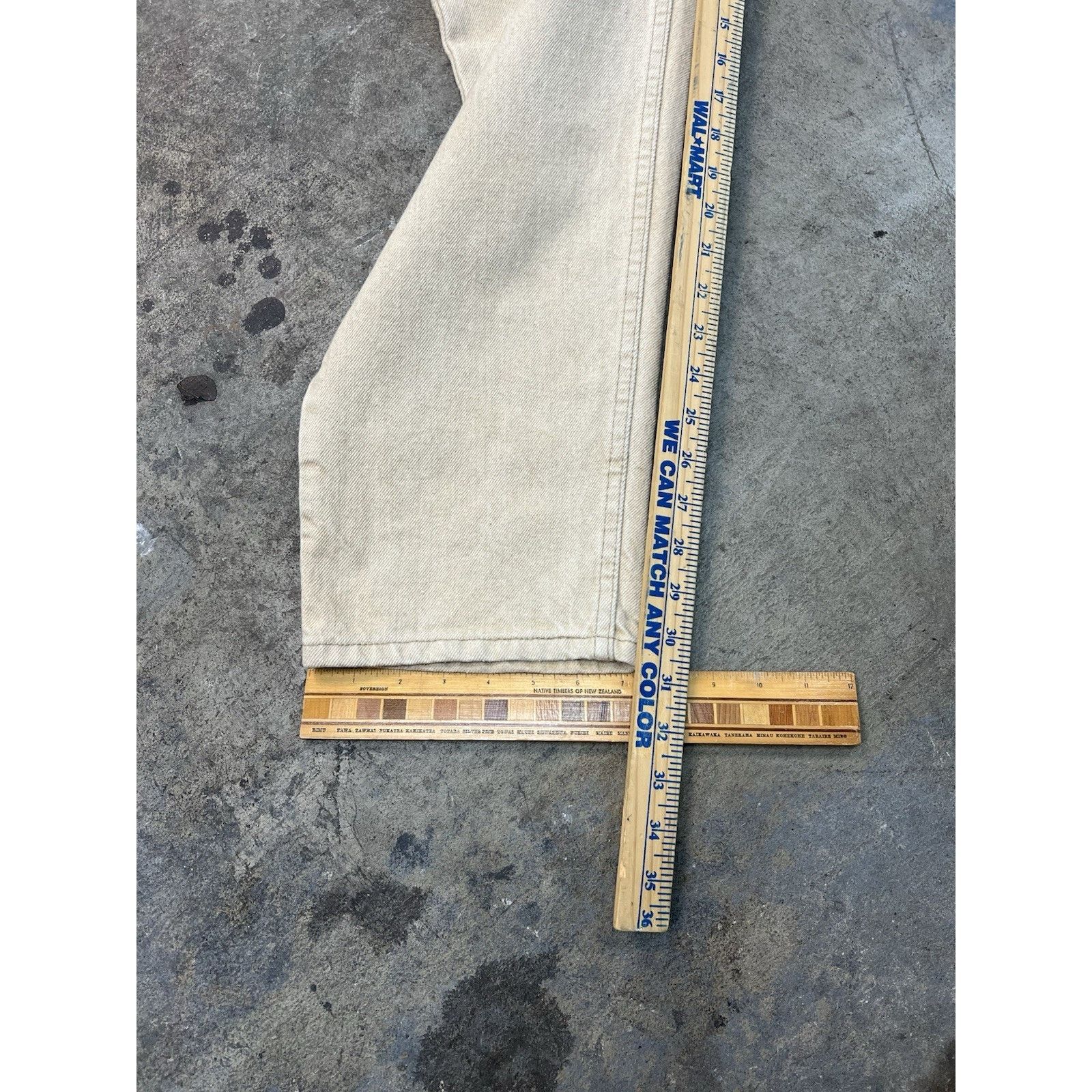 Levi's Levi's 550 Relaxed Fit 1995 Cream Jeans Orange Tab USA 36x31 Size US 36 / EU 52 - 7 Thumbnail