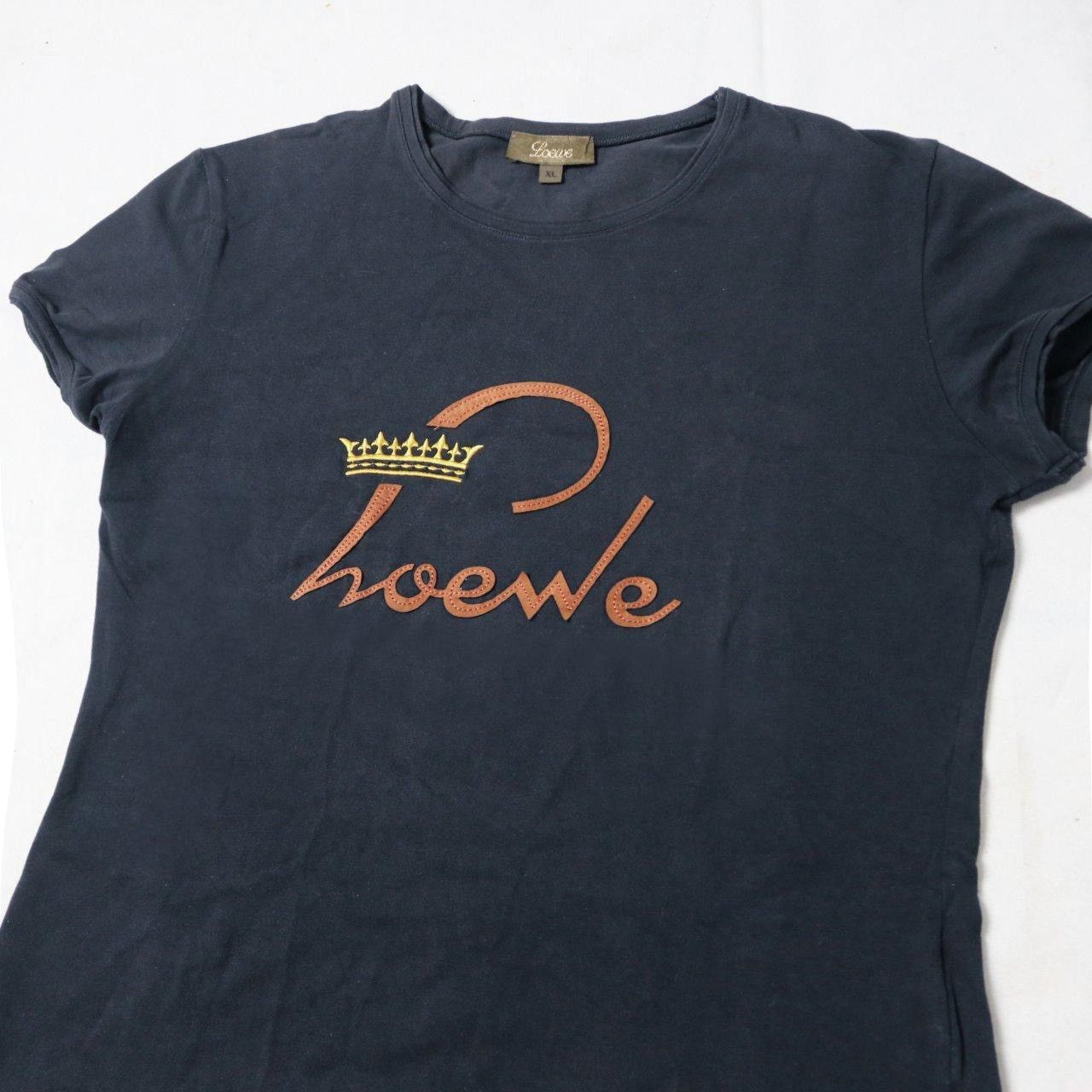 Loewe Loewe Logo Patch Crown Embroidery T-Shirt Size L / US 10 / IT 46 - 1 Thumbnail
