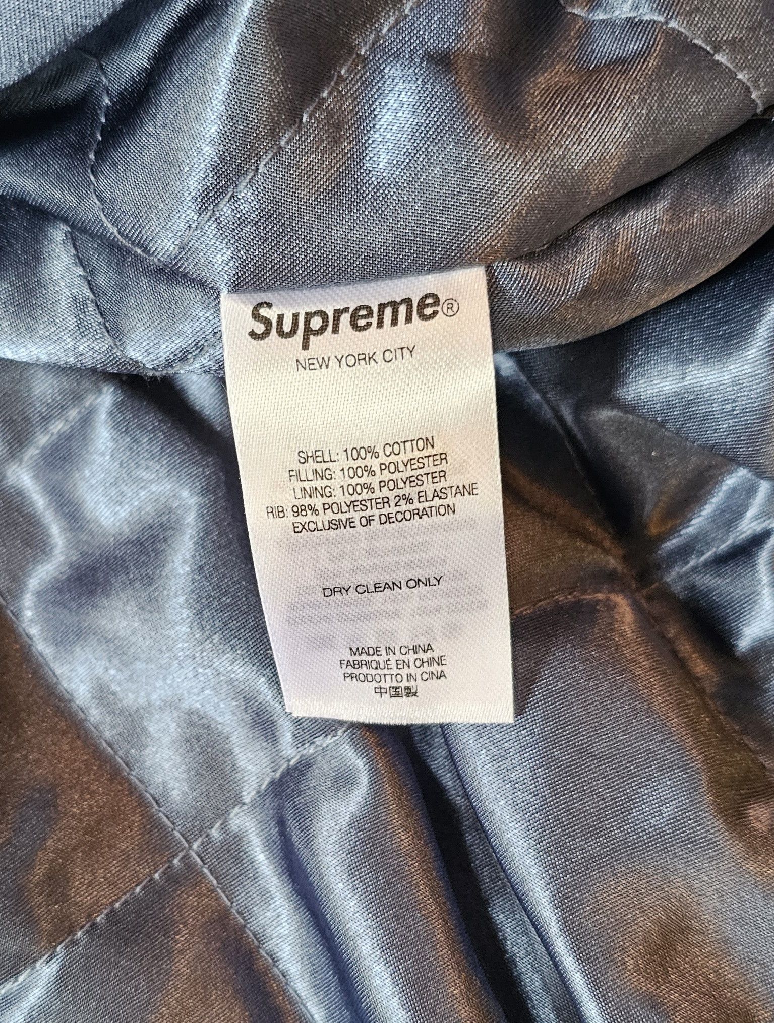 Supreme Supreme Jeff Hamilton New York Yankees Varsity Jacket Size US XXL / EU 58 / 5 - 5 Thumbnail