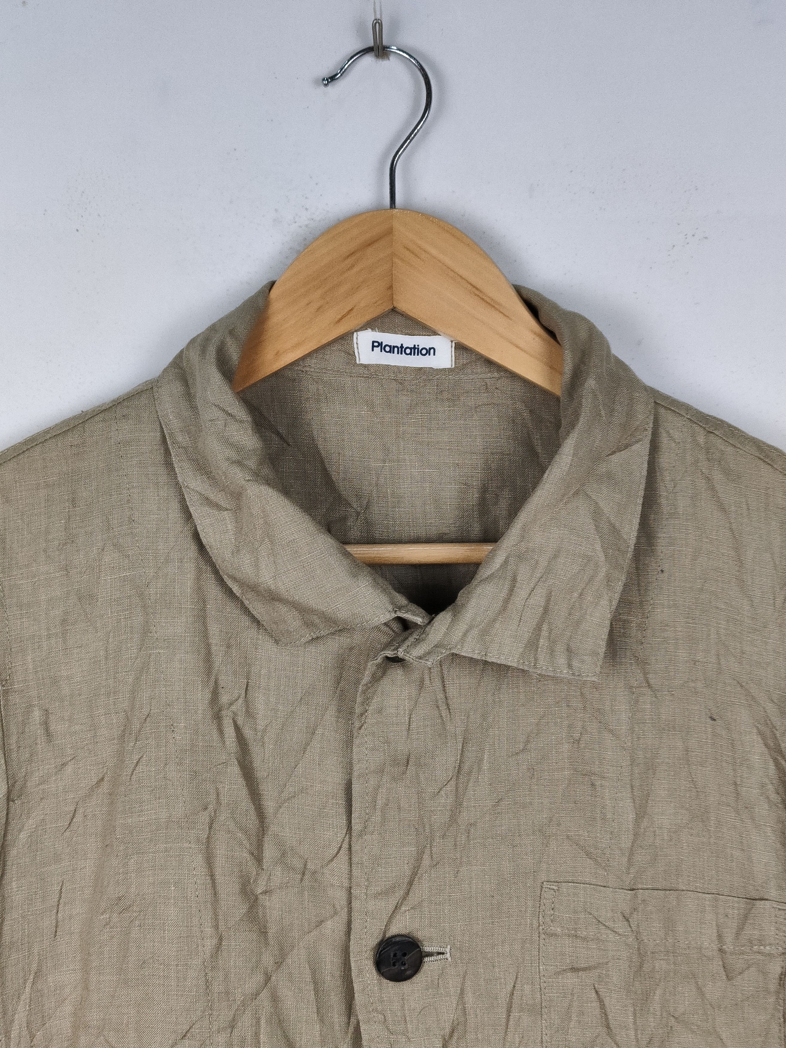 Issey Miyake Issey Miyake Plantation wrinkled linen long coat Size US M / EU 48-50 / 2 - 3 Thumbnail