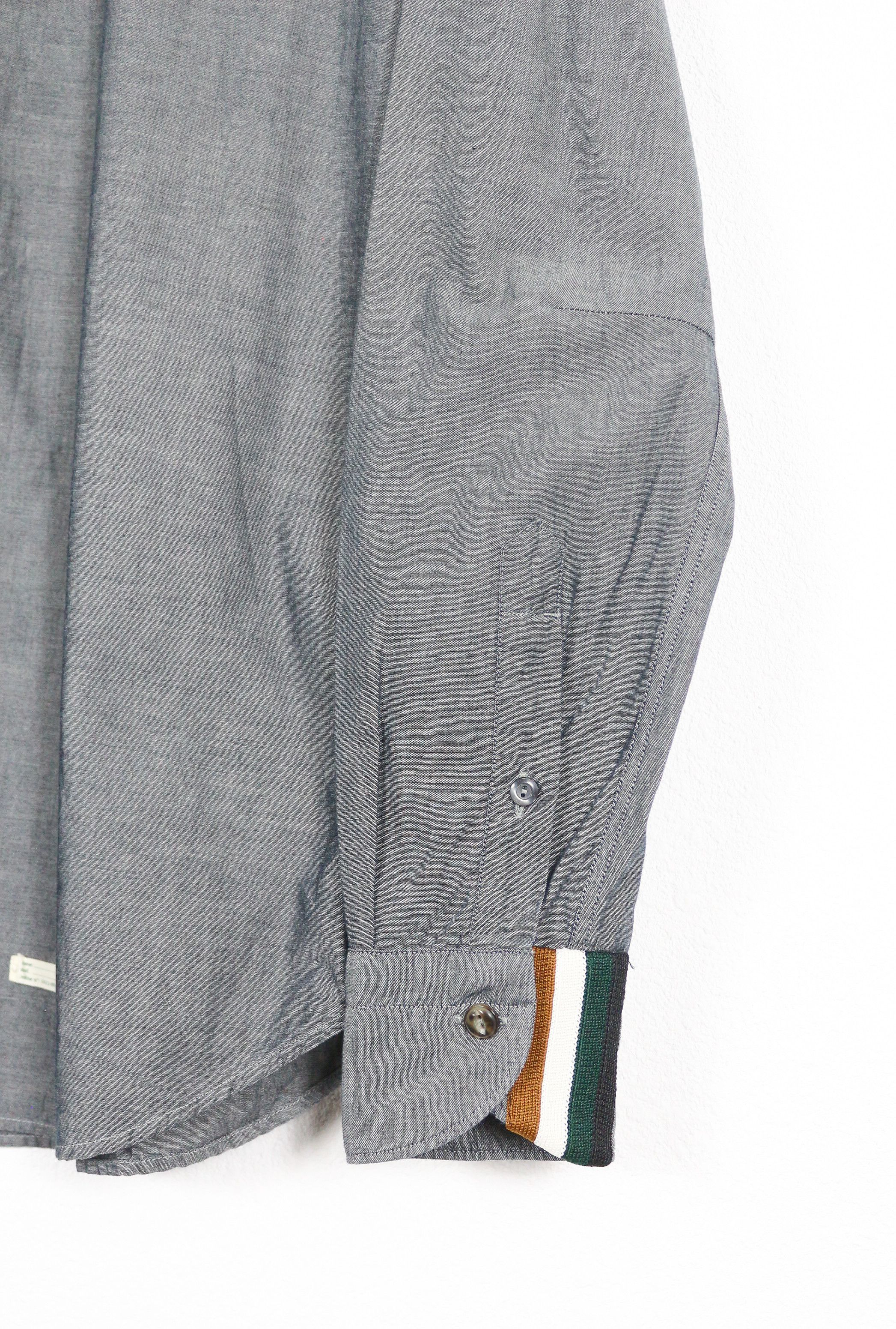 Tintoria Mattei Tintoria Mattei 954 Tape Applique Formal Shirt Size US M / EU 48-50 / 2 - 2 Thumbnail