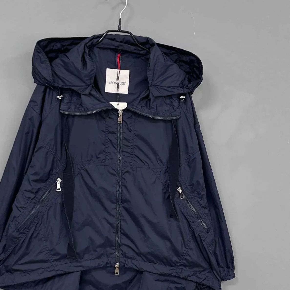 Moncler Moncler Navy-Blue Sleeve Patch Zip Jacket 1 Size S / US 4 / IT 40 - 1 Thumbnail