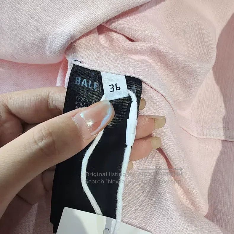 Balenciaga Balenciaga Pink denim short jacket Size XS / US 0-2 / IT 36-38 - 4 Thumbnail