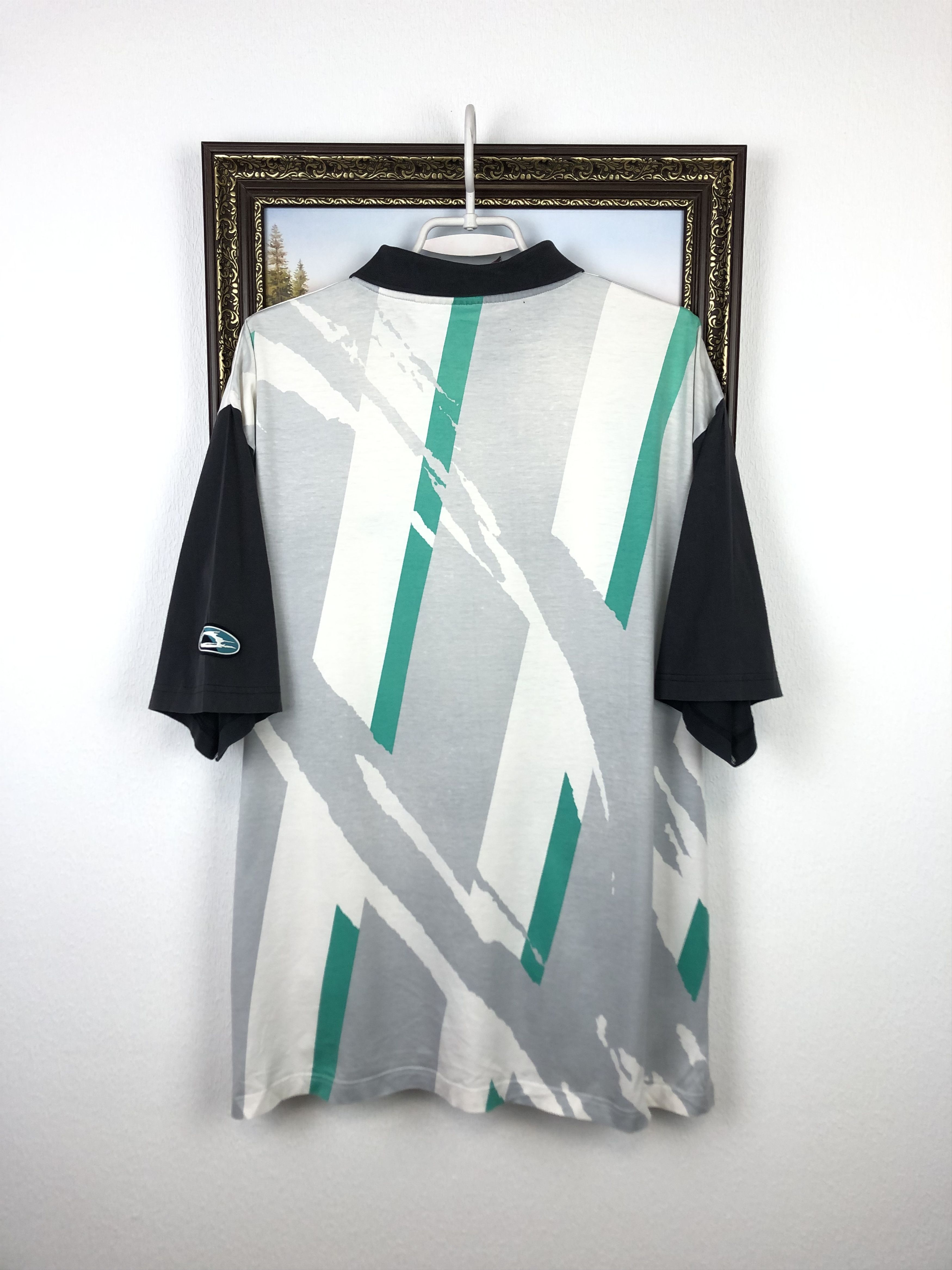 Nike Vintage Nike Challenge Court Agassi Polo Tennis Shirt Mens Size US XL / EU 56 / 4 - 9 Thumbnail