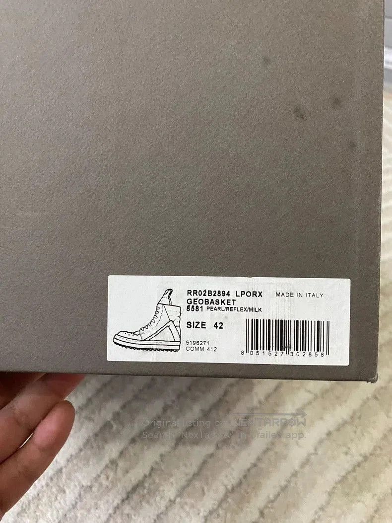 Rick Owens Rick Owens Gray High. Size US 9 / EU 42 - 7 Thumbnail