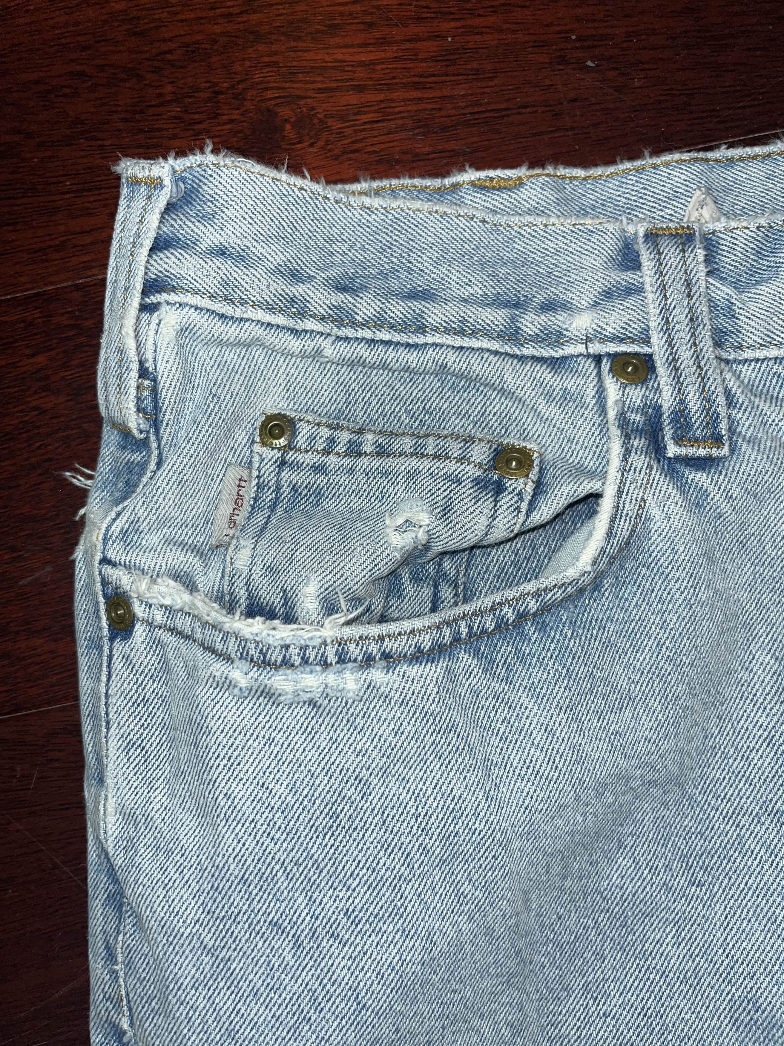 Carhartt × Vintage CARHARTT Light Wash Distressed Denim Size US 31 - 7 Thumbnail