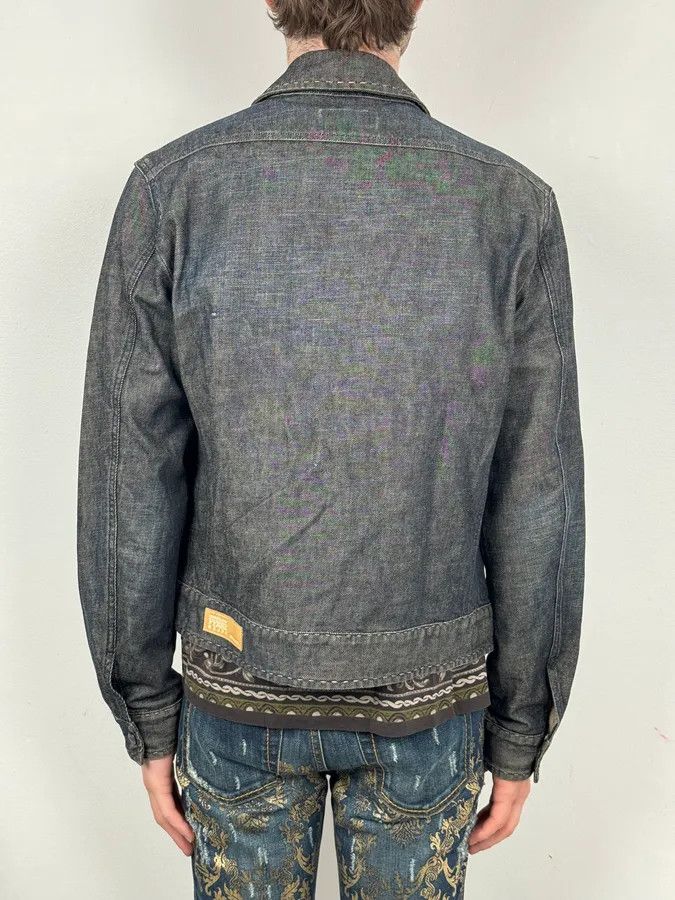 Gianfranco Ferre 2000s Gianfranco Ferré Dark Blue Denim Jacket Size US S / EU 44-46 / 1 - 4 Thumbnail