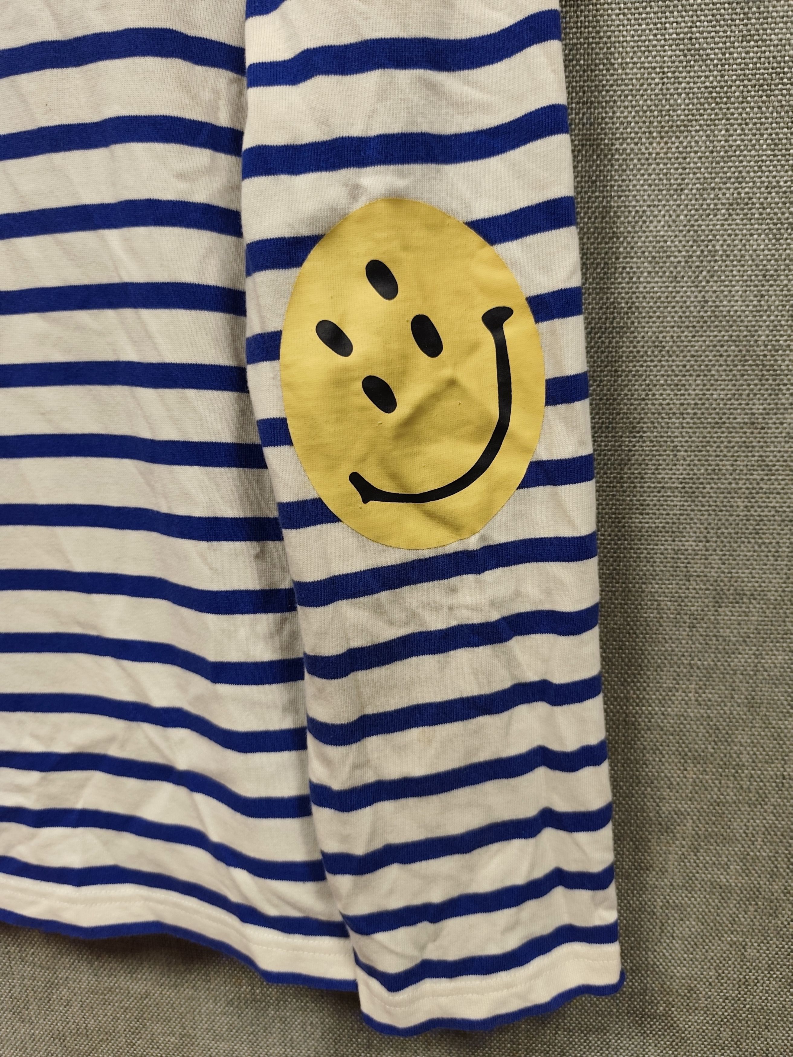 Kapital Kapital Smiley Face Striped Long Sleeve Size US L / EU 52-54 / 3 - 3 Thumbnail