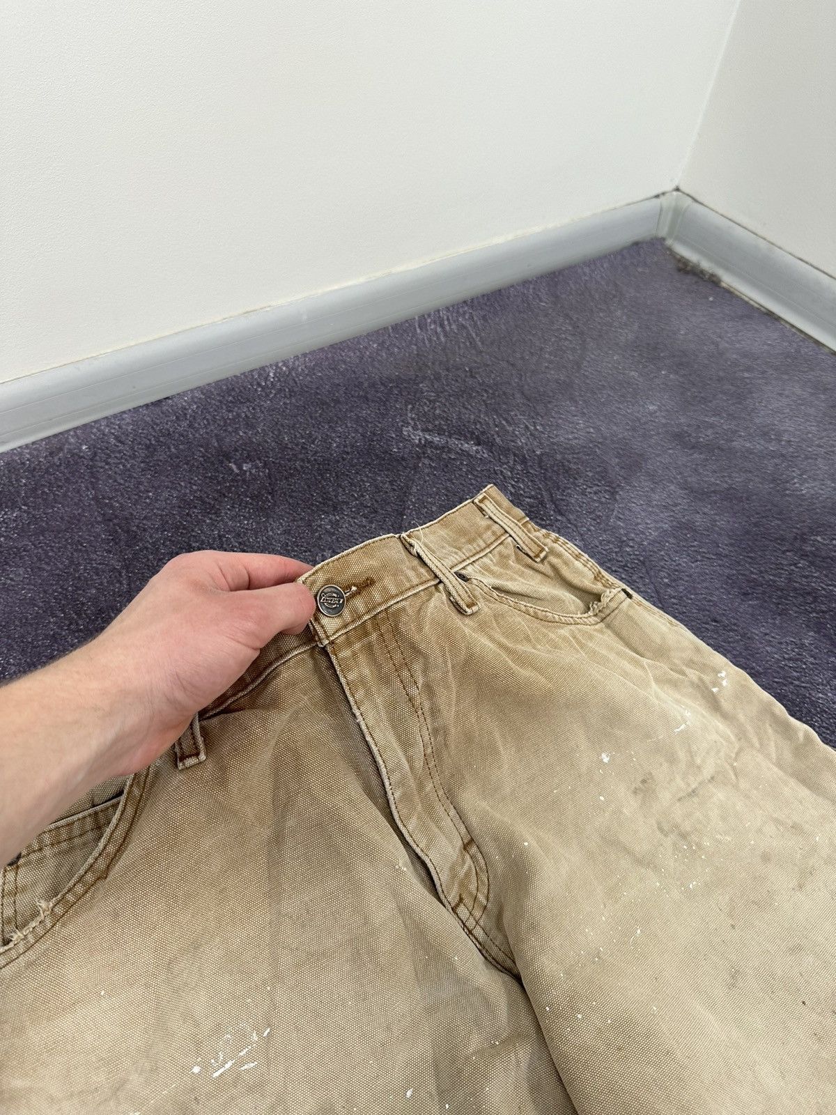 Dickies Vintage Dickies Faded Carpenter Baggy USA Opium Work Pants Size US 36 / EU 52 - 16 Thumbnail