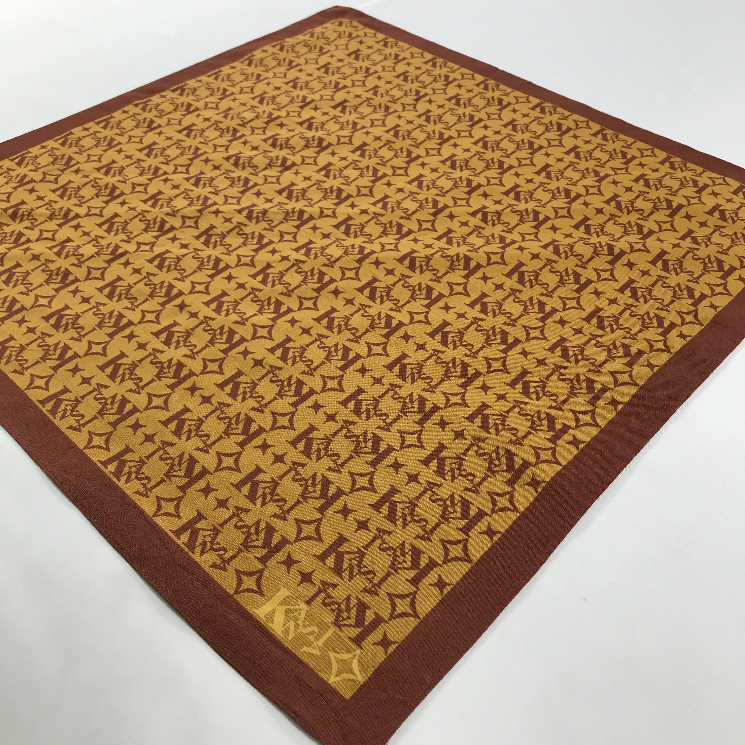Kansai Yamamoto × Vintage Kansai Yamamoto Bandana / Handkerchief / Neckerchief -S1372 Size ONE SIZE - 2 Thumbnail