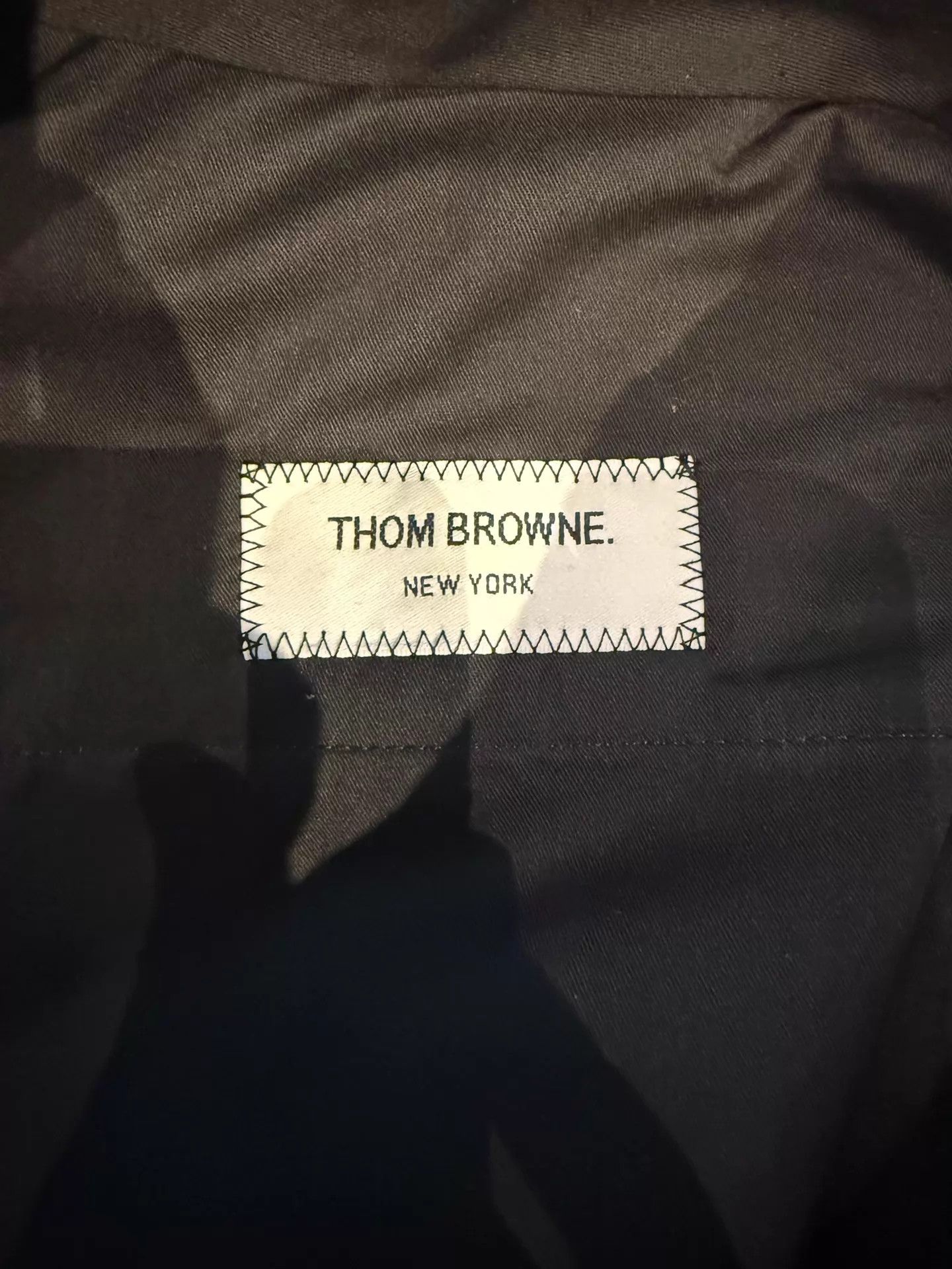 Thom Browne Thom Browne Women's Mid-Gray Wool Trousers Size 38 Size 26" / US 2 / IT 38 - 4 Thumbnail