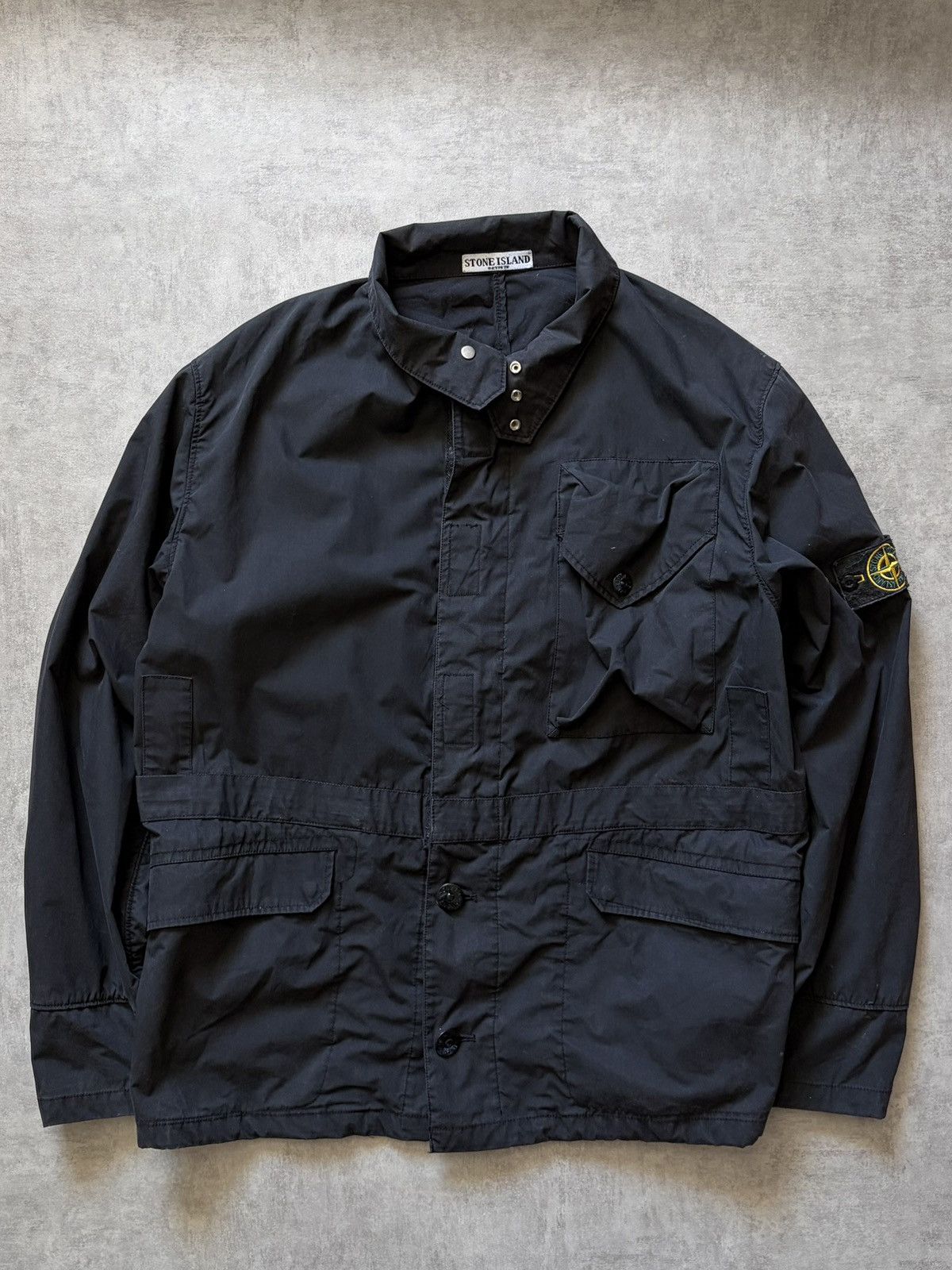 Stone Island SS04 “Rasso Gommatto” Nylon Metal Jacket Size US XL / EU 56 / 4 - 2 Thumbnail