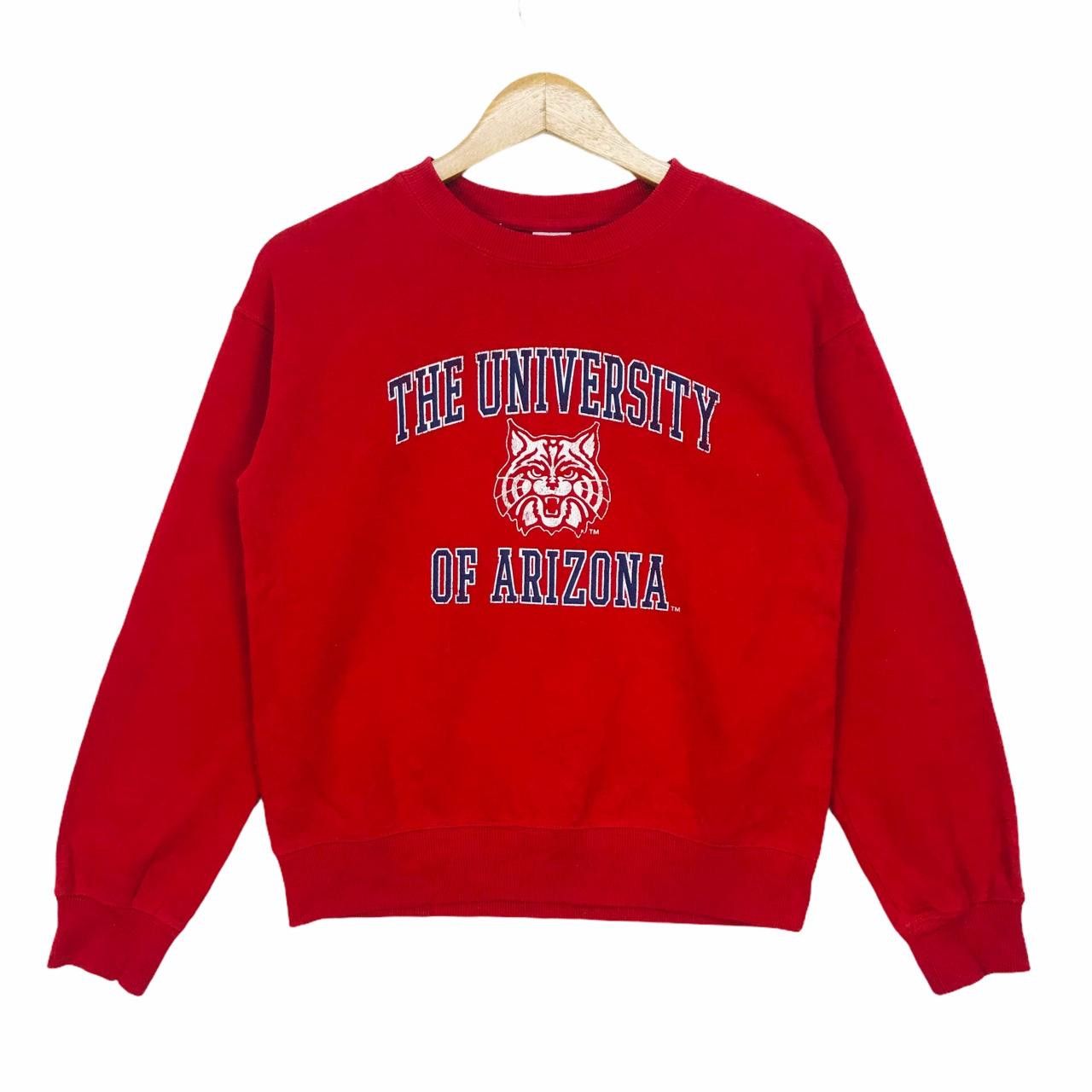 Vintage Vtg The University of Arizona Crewneck Sweatshirt Spell Out Size US S / EU 44-46 / 1 - 1 Thumbnail