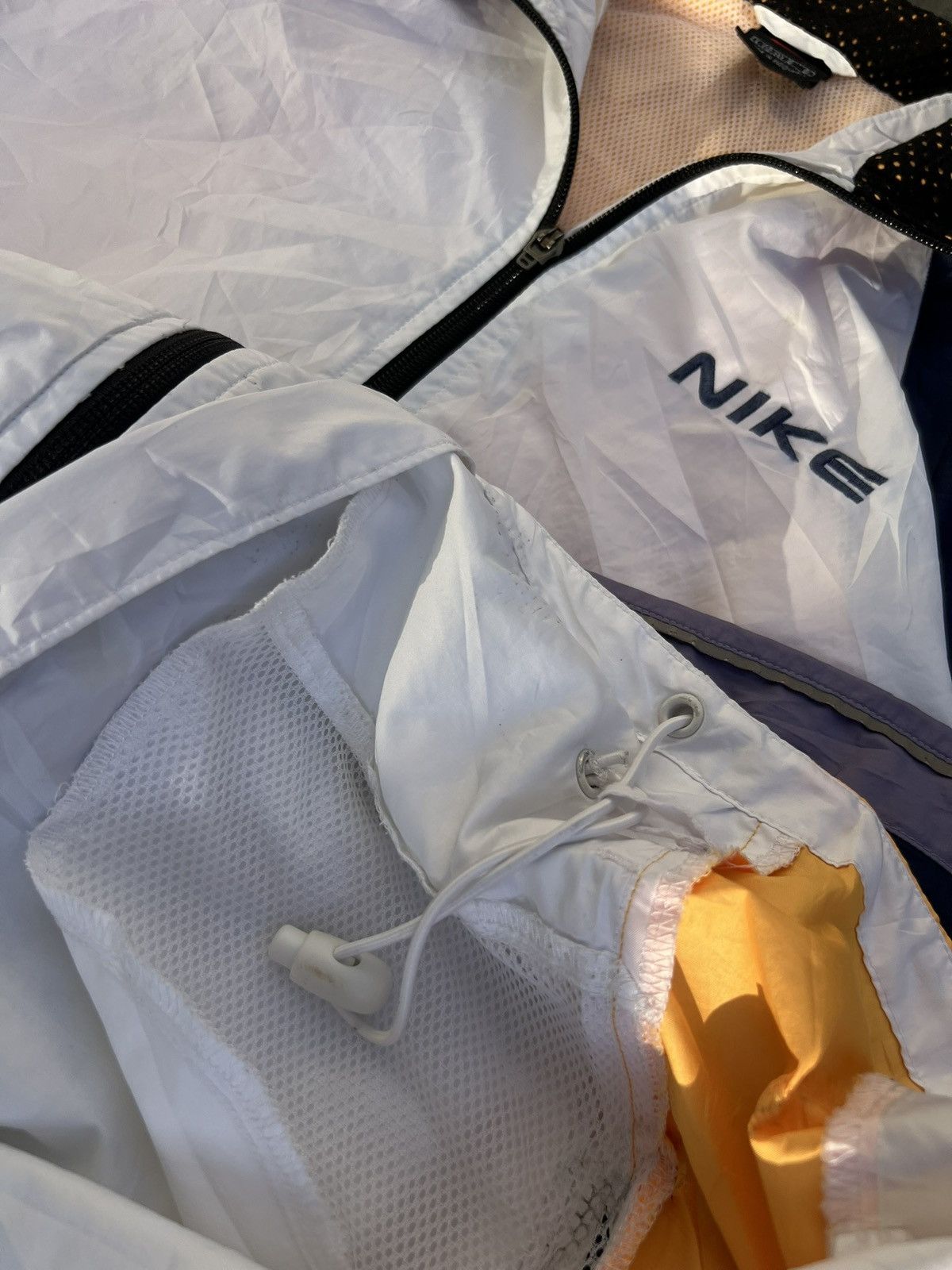 Nike 90s Nike Double Logo Vintage Y2K Oversized Retro Jacket Size US L / EU 52-54 / 3 - 7 Thumbnail
