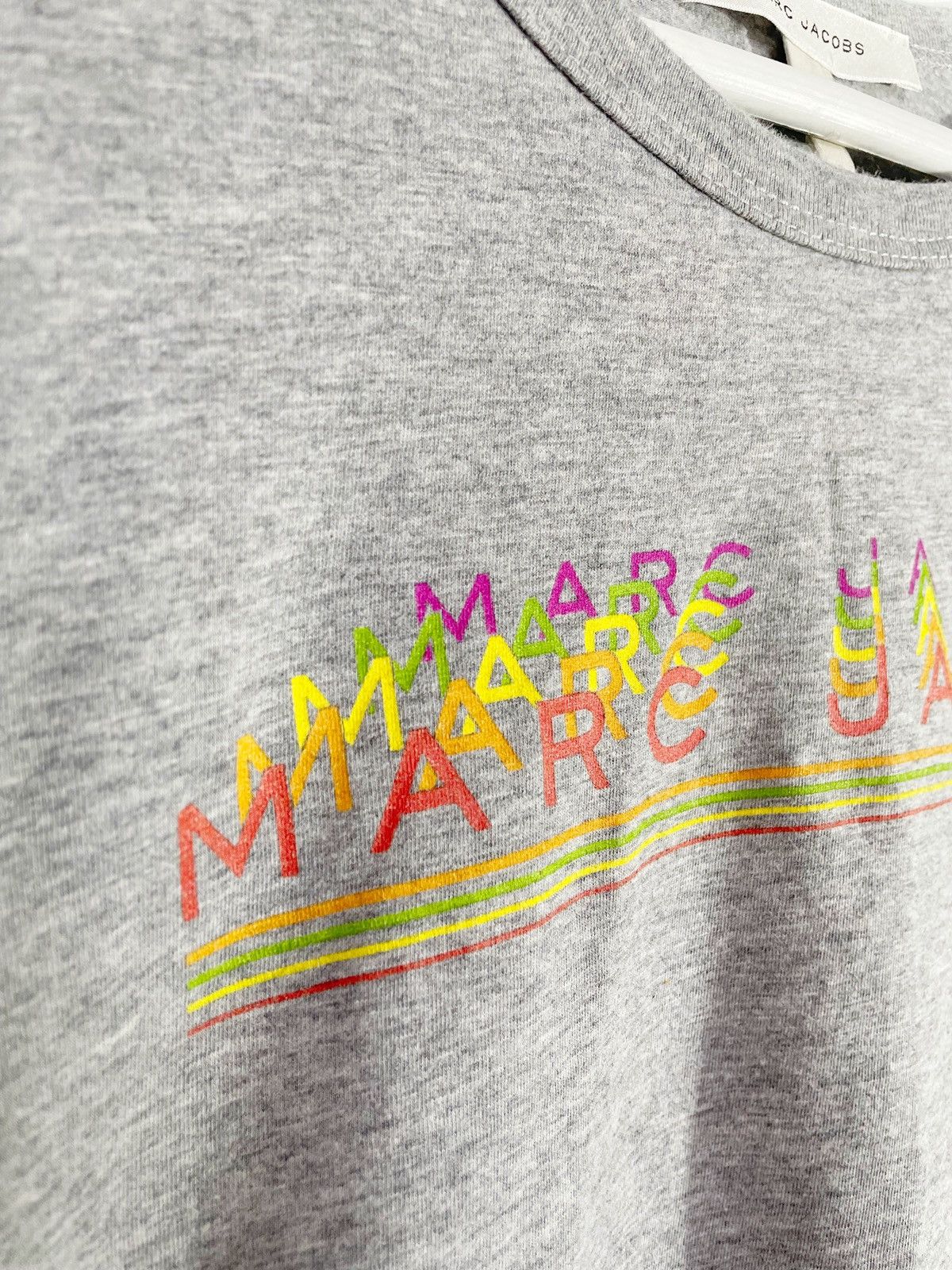 Designer × Marc Jacobs Marc Jacobs Women T-Shirt Big MultiLogo Gray Color Size S Size S / US 4 / IT 40 - 5 Thumbnail