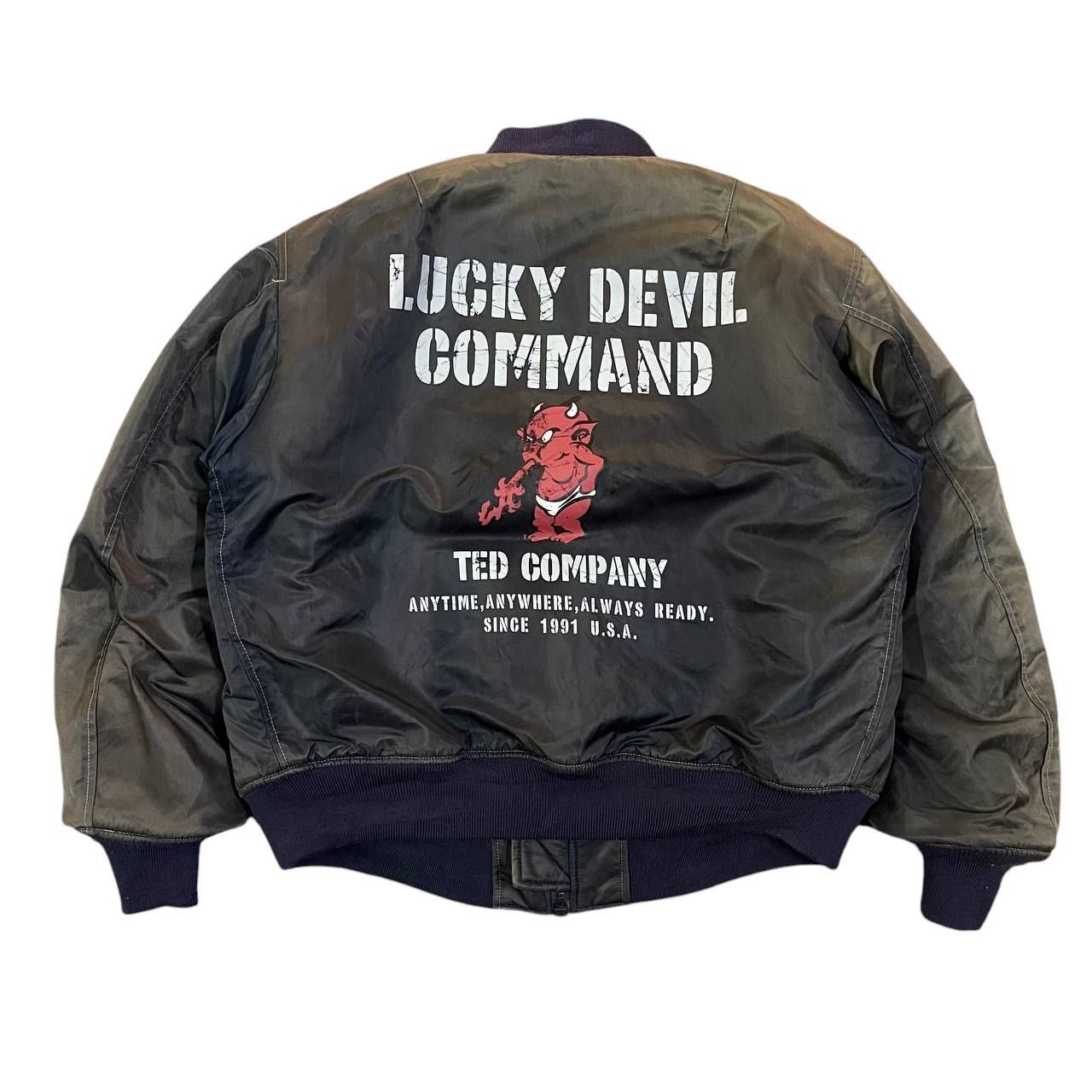 Tedman Vintage Ted Company MA 1 Bomber Jacket USAF Tedman Size US L / EU 52-54 / 3 - 1 Thumbnail