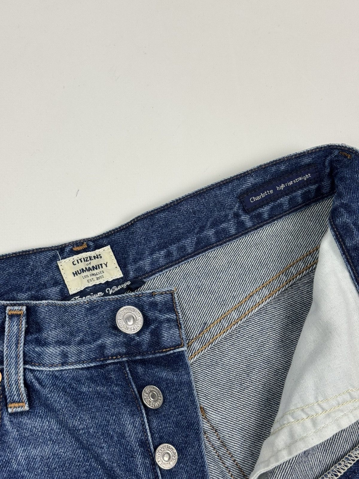Citizens Of Humanity Citizens of Humanity Charlotte Washed Denim Women’s Jeans Size 28" / US 6 / IT 42 - 9 Thumbnail