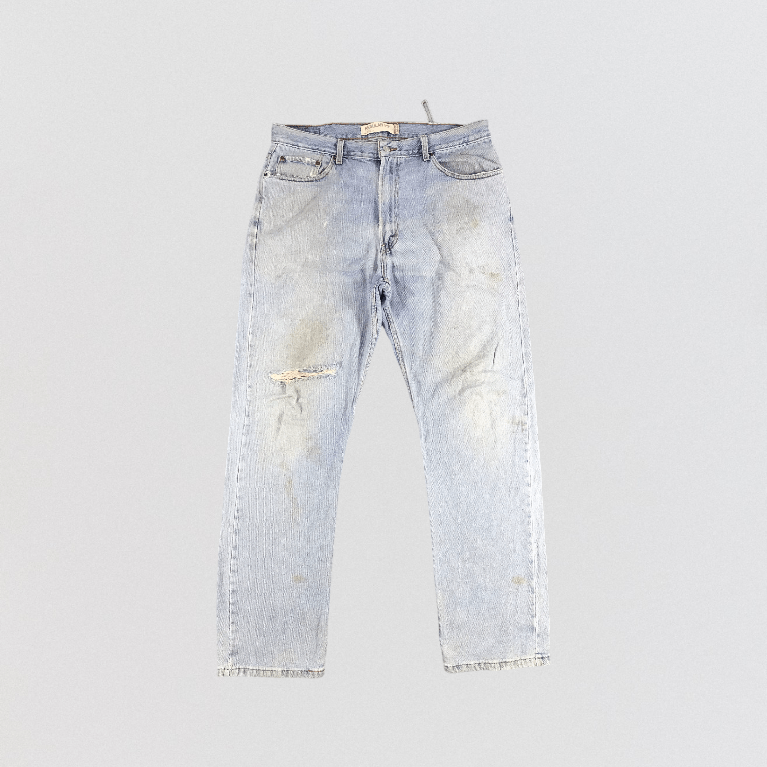 Levi's × Vintage Vintage Light Wash Levis 505 Jeans-JM1218 Size US 38 / EU 54 - 1 Thumbnail