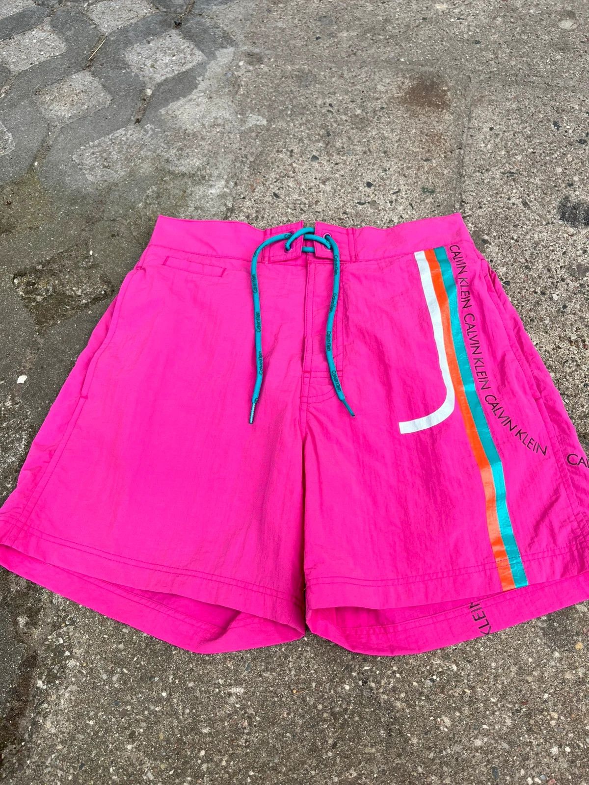 Calvin Klein Vintage Calvin Klein Swim Shorts Surf Summer S Size US 30 / EU 46 - 2 Thumbnail