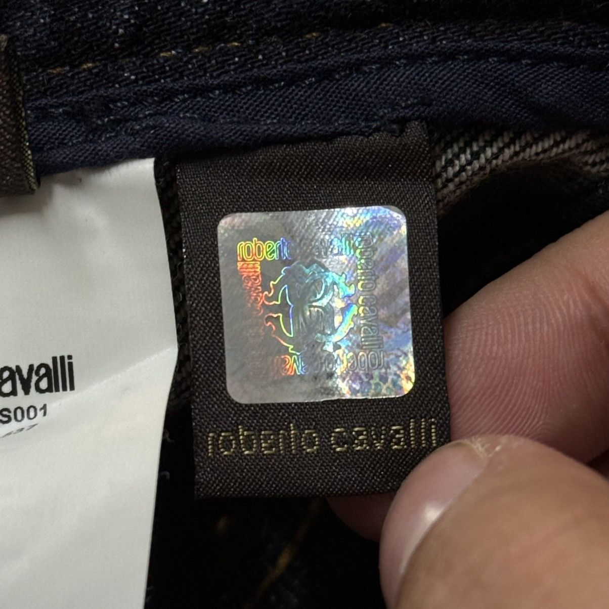 Roberto Cavalli Roberto Cavalli Women’s Snake Embroidered Flared Jeans Size US 38 / EU 54 - 18 Thumbnail