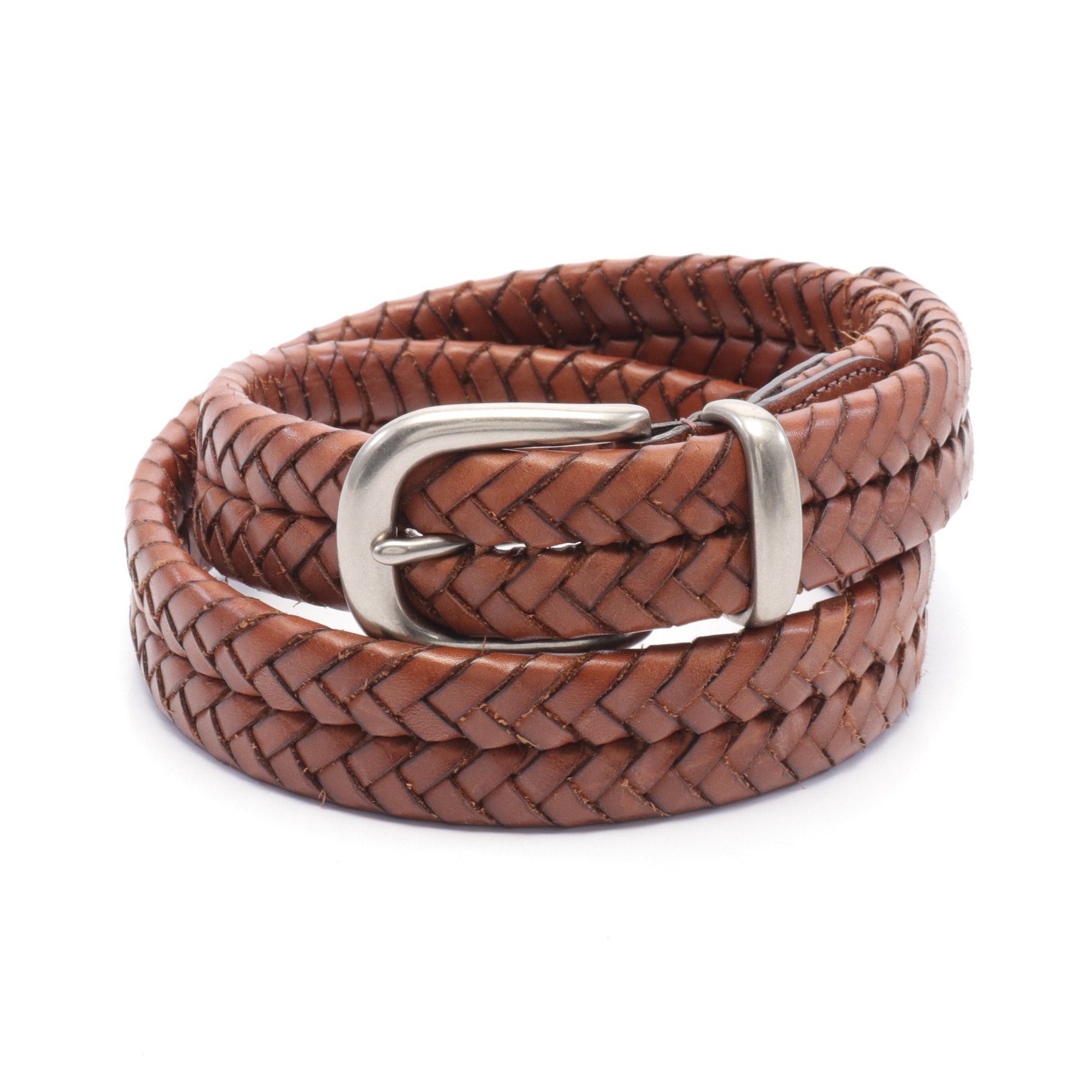 Coach Coach Knitting Belt Leather Brown Size ONE SIZE - 1 Thumbnail