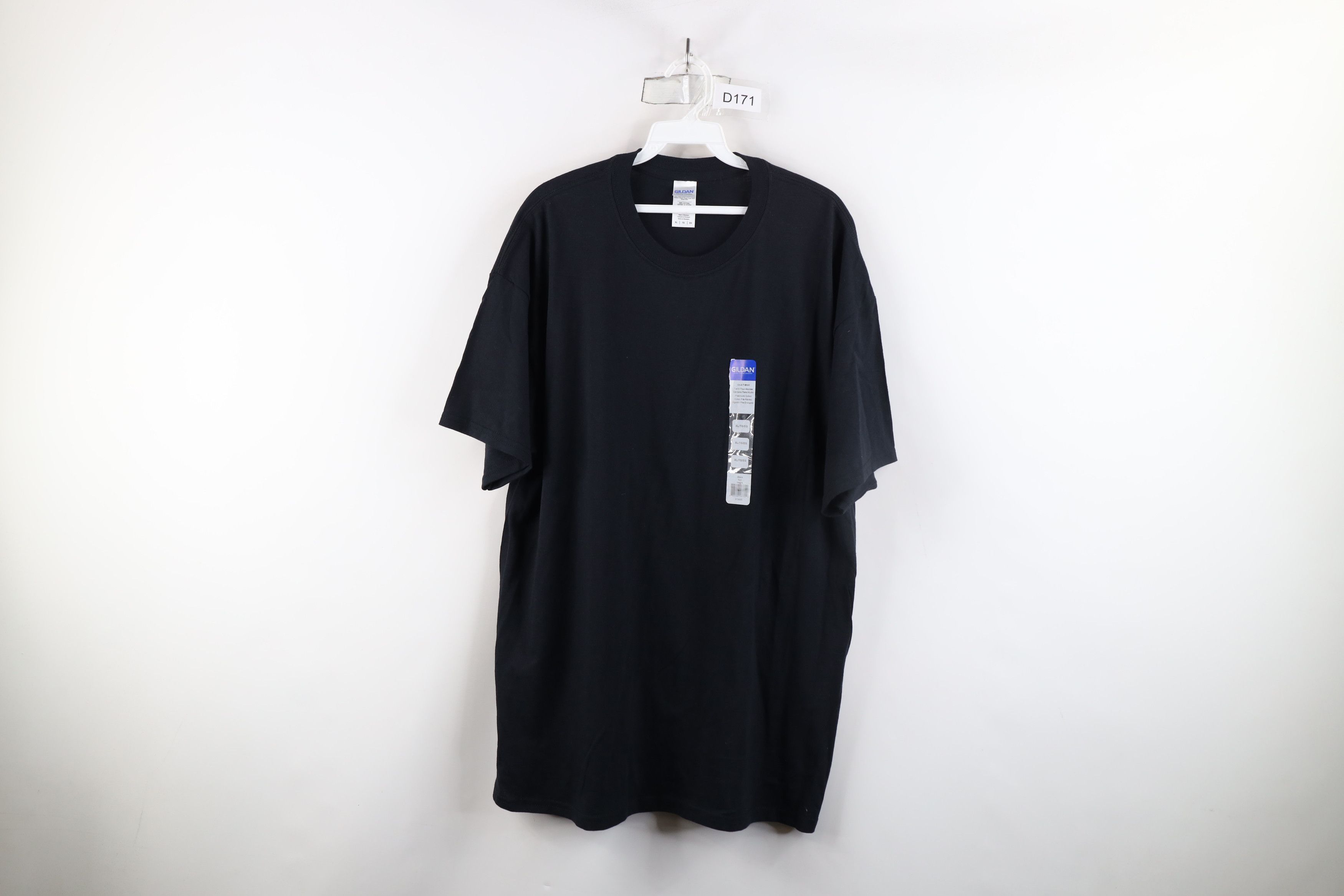 Vintage Deadstock Vintage Y2K Streetwear Heavy Cotton T-Shirt Black Size US XL / EU 56 / 4 - 1 Thumbnail