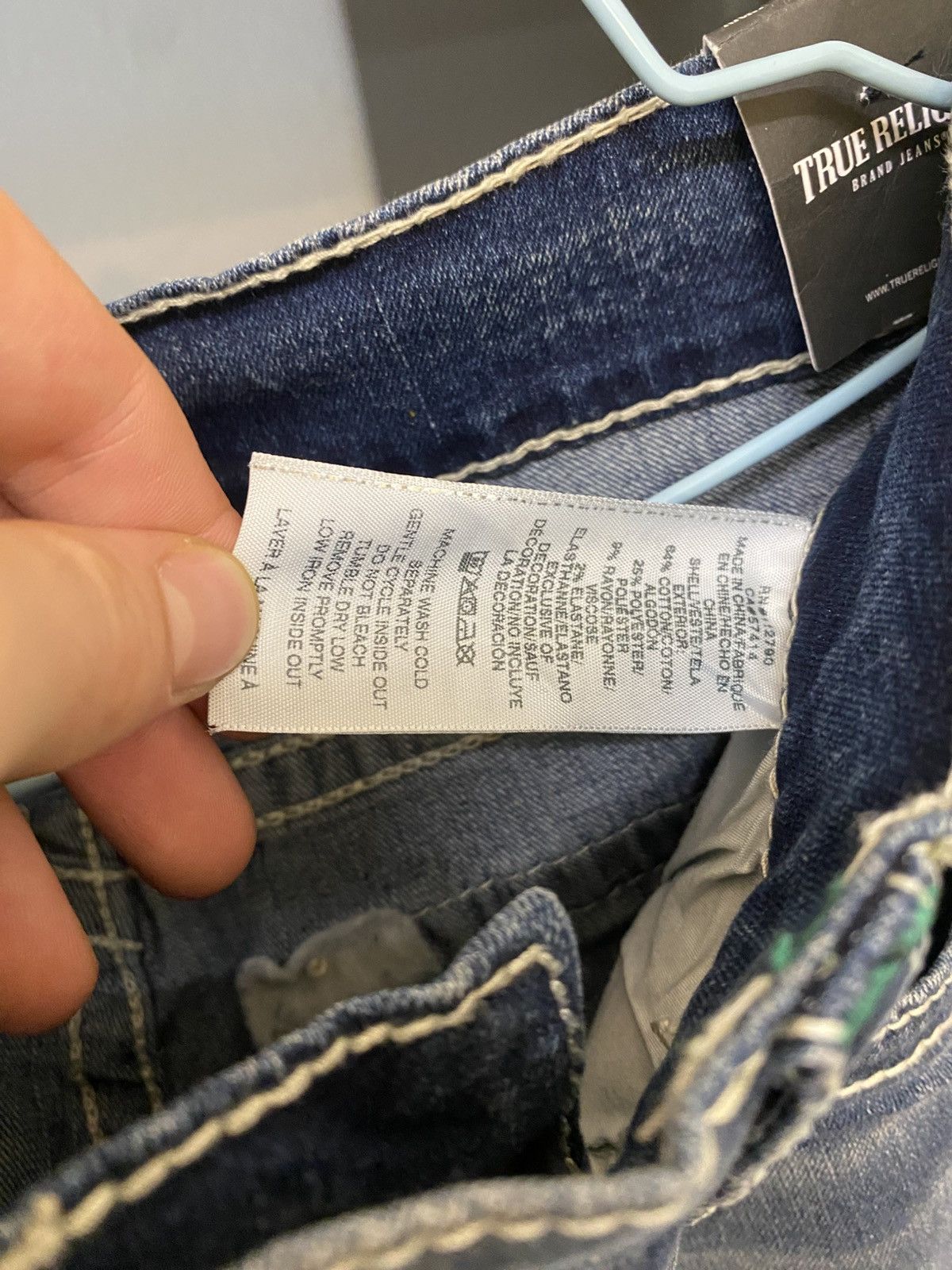True Religion True Religion Jeans - Ricky Super T Flap Jeans Size US 32 / EU 48 - 7 Thumbnail
