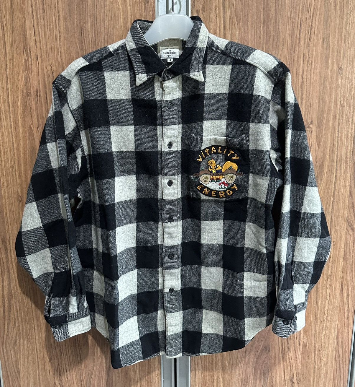 Jean Charles De Castelbajac JEAN CHARLES DE CASTELBAJAC FLANNEL SHIRT Size US L / EU 52-54 / 3 - 1 Thumbnail