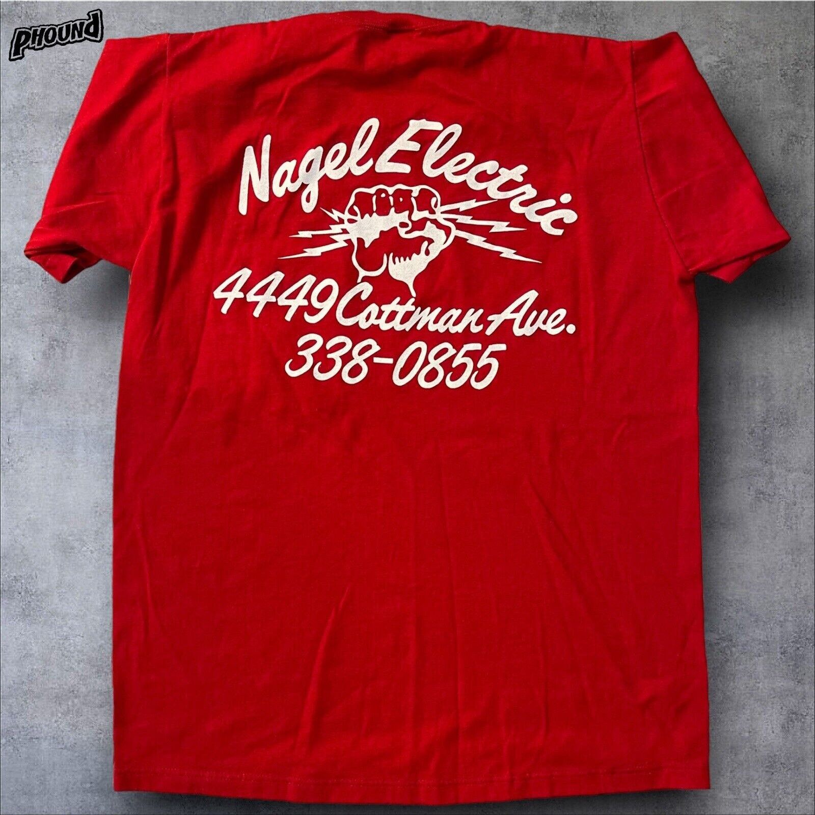 Jerzees Vtg TShirt Jerzees Nagel Electric Philadelphia Philly M 5050 Size US M / EU 48-50 / 2 - 1 Thumbnail
