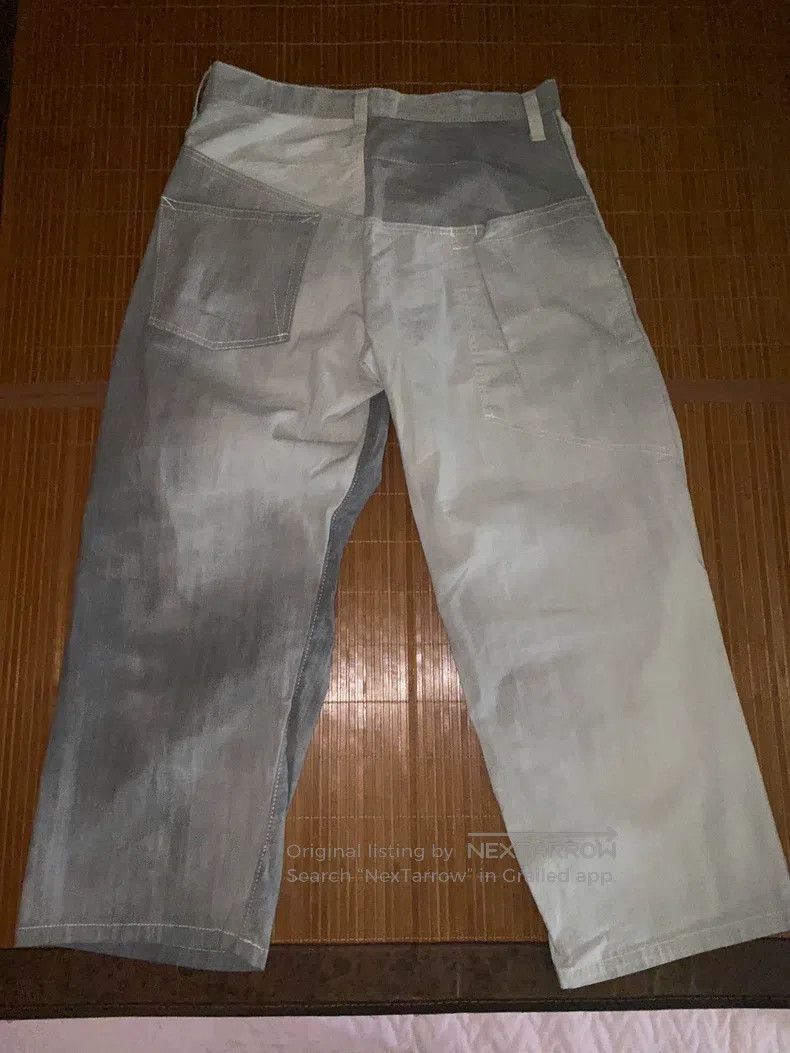Yohji Yamamoto Yohji Yamamoto size 1 Nissan Deconstructed Dyed Open Line O Size US 28 / EU 44 - 2 Thumbnail