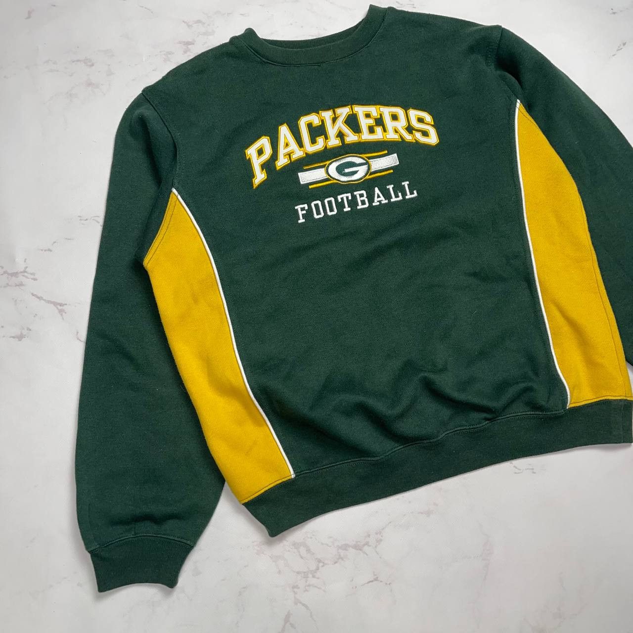 Vintage Vintage Bay Packers Sweatshirt Mens SZ L Green Majestic NFL Size US S / EU 44-46 / 1 - 3 Thumbnail