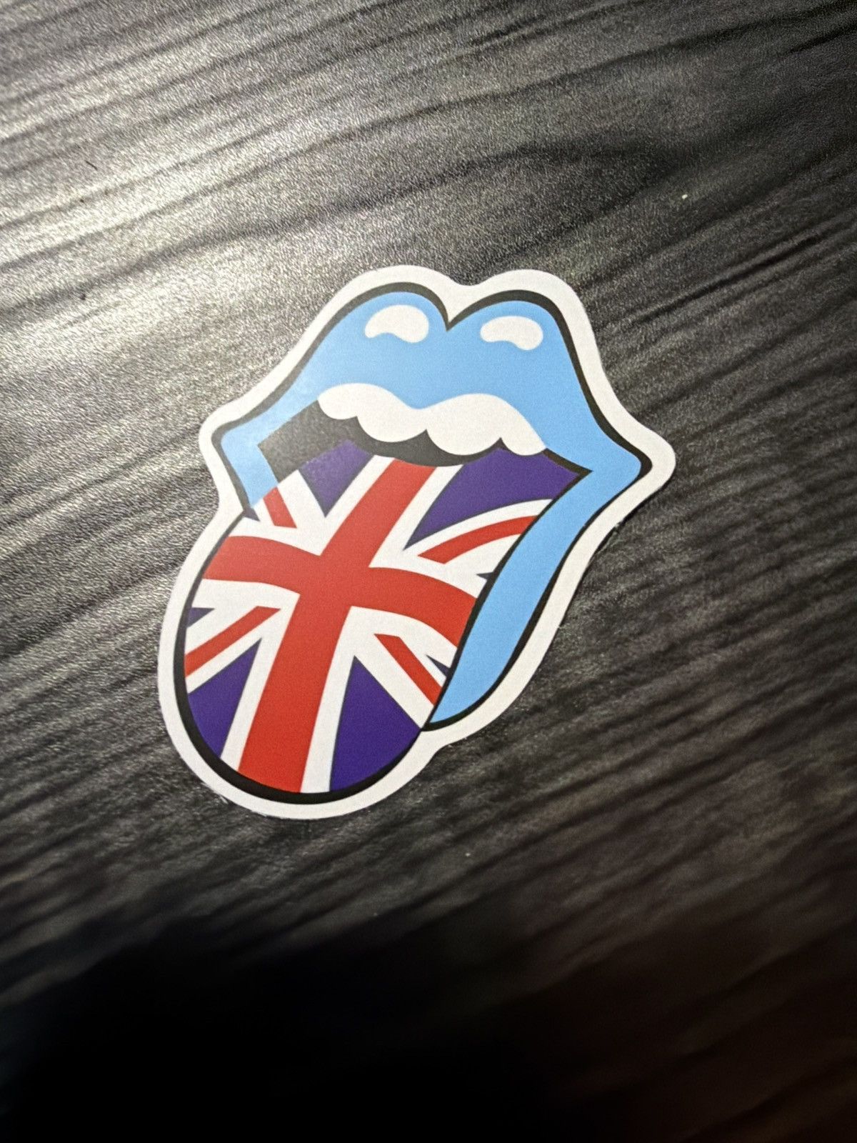 The Rolling Stones The Rolling Stones Union Jack Tongue Sticker Size ONE SIZE - 1 Thumbnail