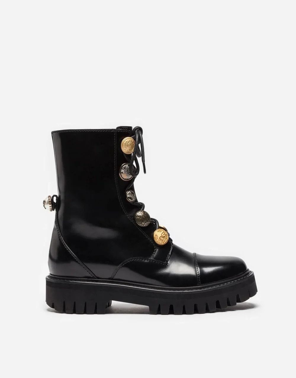 Dolce & Gabbana o1y0825 Ankle Boots in Black Size US 5.5 / IT 35.5 - 1 Thumbnail