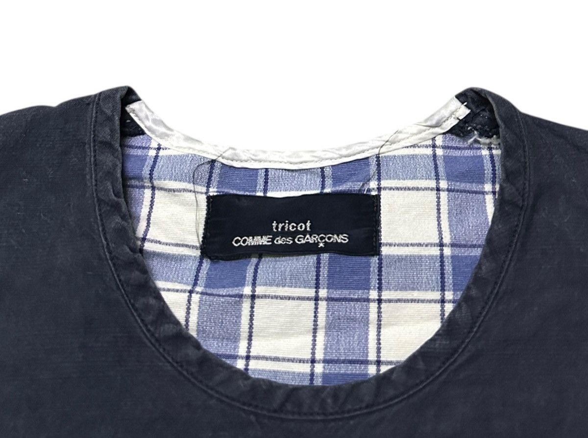 Tricot Comme des Garcons Vintage Comme des Garçons Tricot sleeveless navy blue dress Size M / US 6-8 / IT 42-44 - 2 Thumbnail