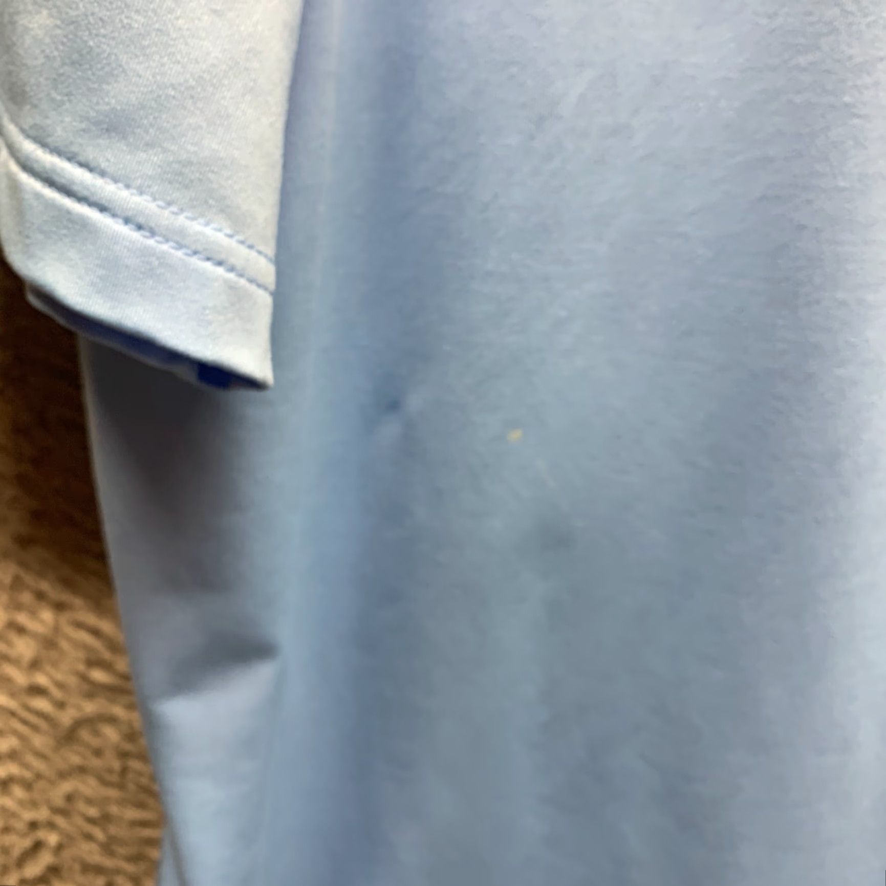 Footjoy FootJoy Polo Shirt Adult L Blue Stripe Pastel Golf Mens Polo Stretch Short Sleeve Casual 90s FootJoy Size US L / EU 52-54 / 3 - 7 Thumbnail