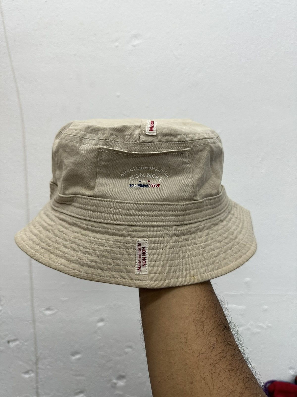 Japanese Brand × Mademoiselle Non Non × Vintage VTG Mademoiselle Non Non Bucket Hat Size ONE SIZE - 1 Thumbnail