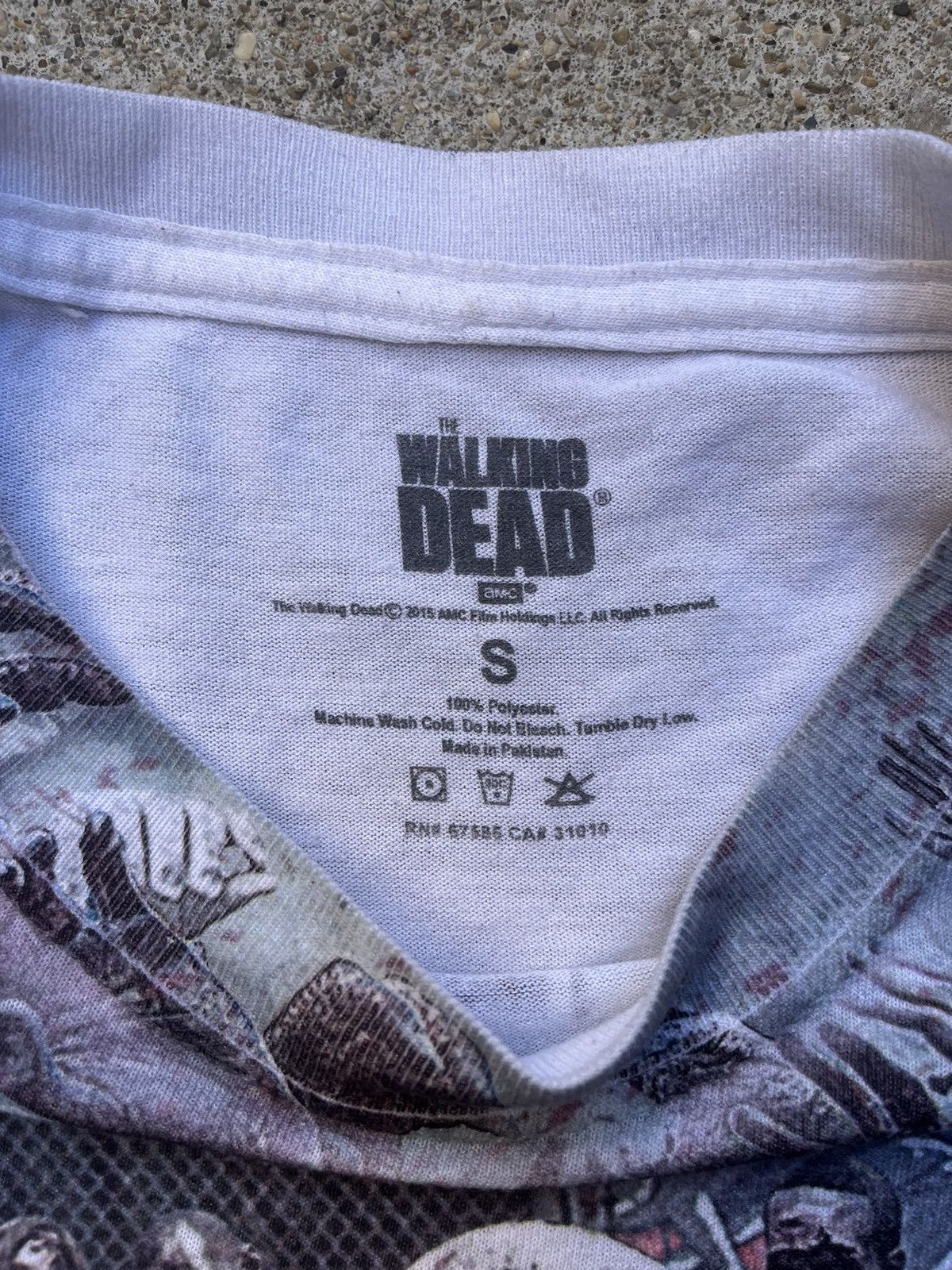 Other Rare 2015 The Walking Dead AOP Tee Size US S / EU 44-46 / 1 - 4 Thumbnail