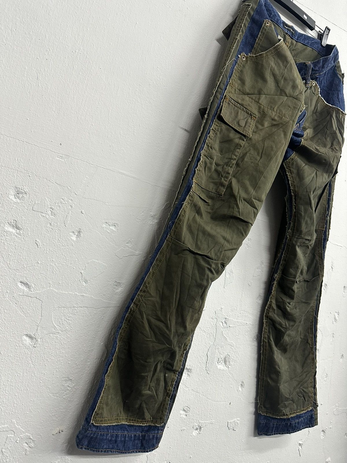 Vintage Reconstruct BOYCOTT Double Knee Cargo Pants Size US 34 / EU 50 - 4 Thumbnail