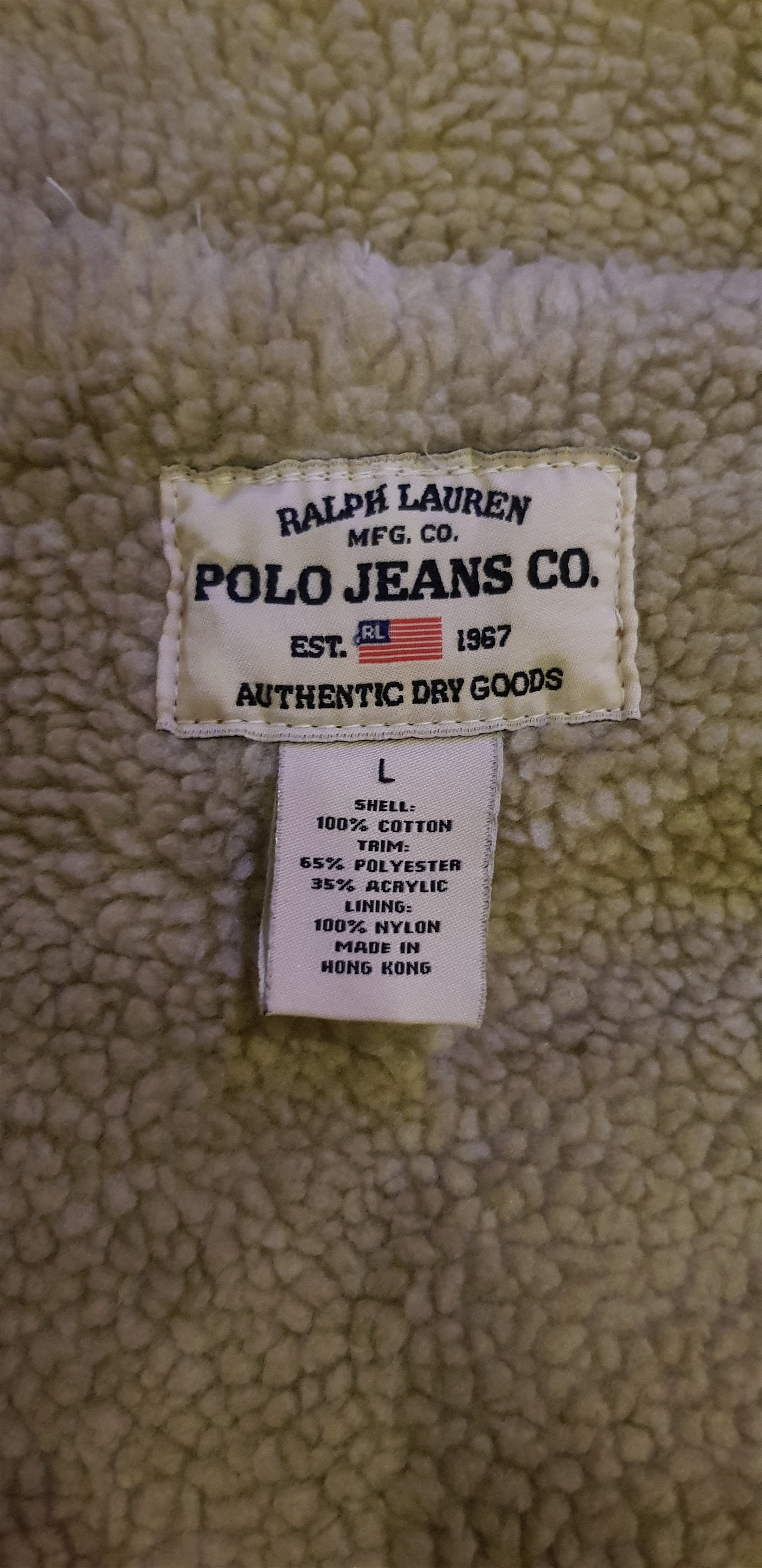Polo Ralph Lauren Authentic Ralph Lauren Polo Jeans Co. Sherpa Denim Jacket Size US L / EU 52-54 / 3 - 5 Thumbnail