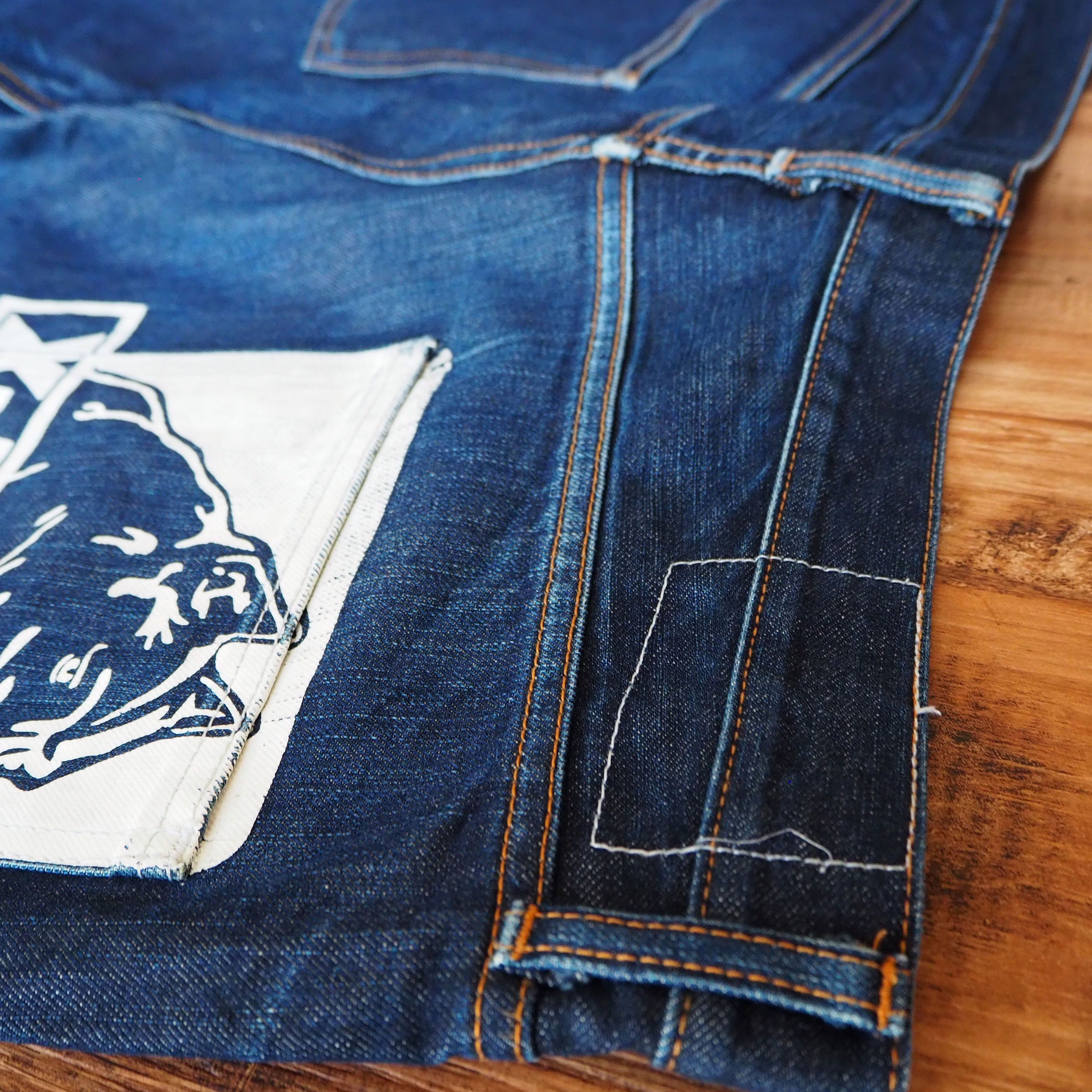 Xlarge XLARGE 0101604 W38 x L35 Pitbull Paint Selvedge Jeans Size US 38 / EU 54 - 12 Thumbnail