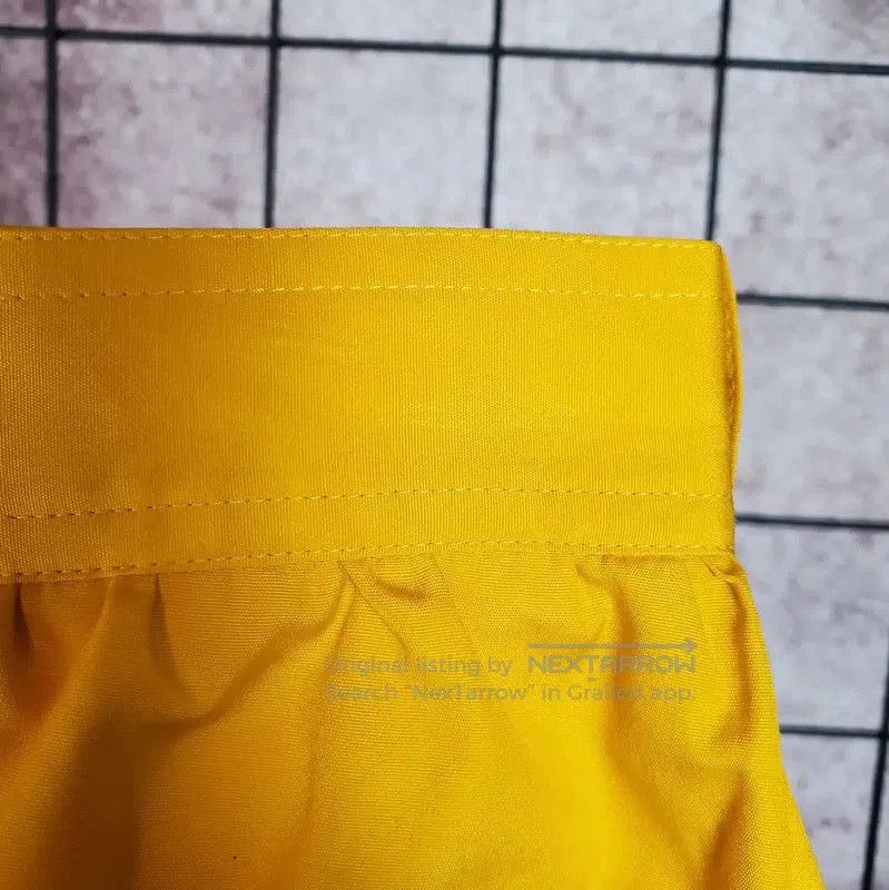 Dior Dior Yellow Cotton Embroidered Mini Skirt . Size 23" - 8 Thumbnail