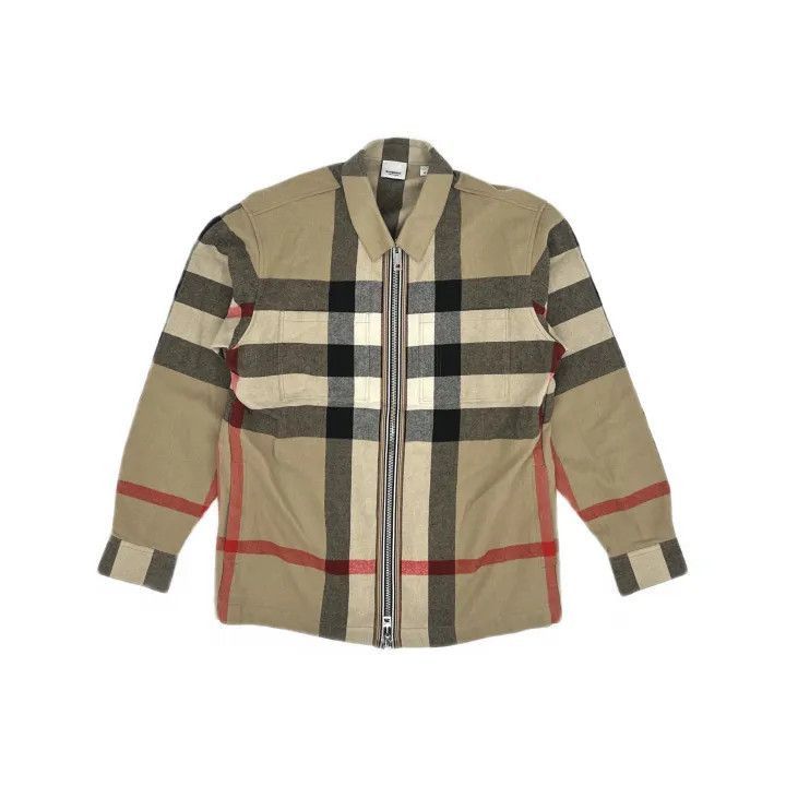 Burberry Burberry Burberry Check Wool Jacket with Double Zip-2507 Size US M / EU 48-50 / 2 - 2 Thumbnail