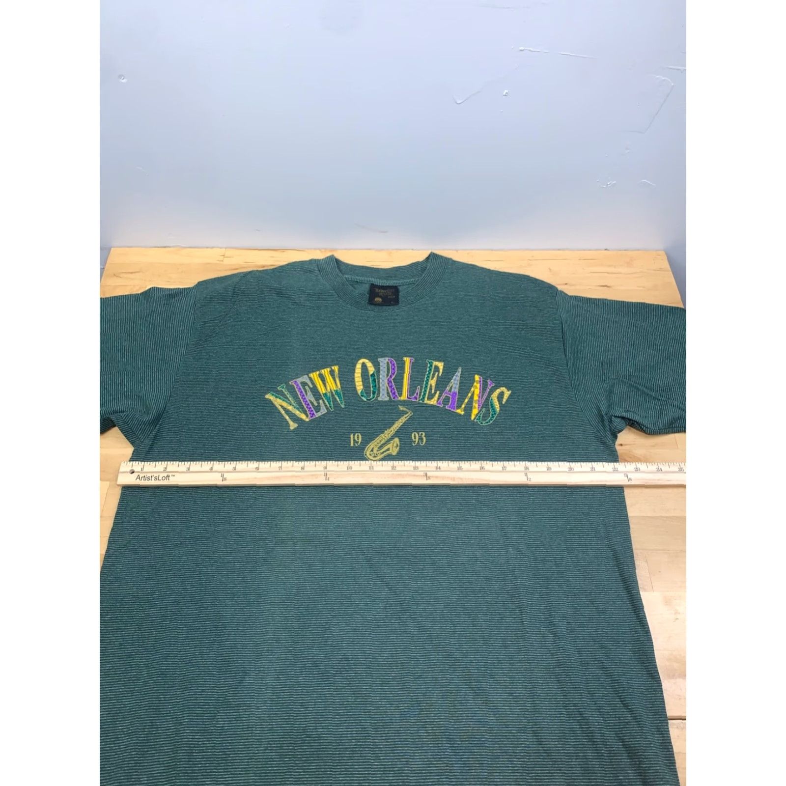 Vintage VINTAGE Tennessee River T-Shirt Mens XL USA 90s Music Green Short Sleeve Shirt Size US XL / EU 56 / 4 - 6 Thumbnail