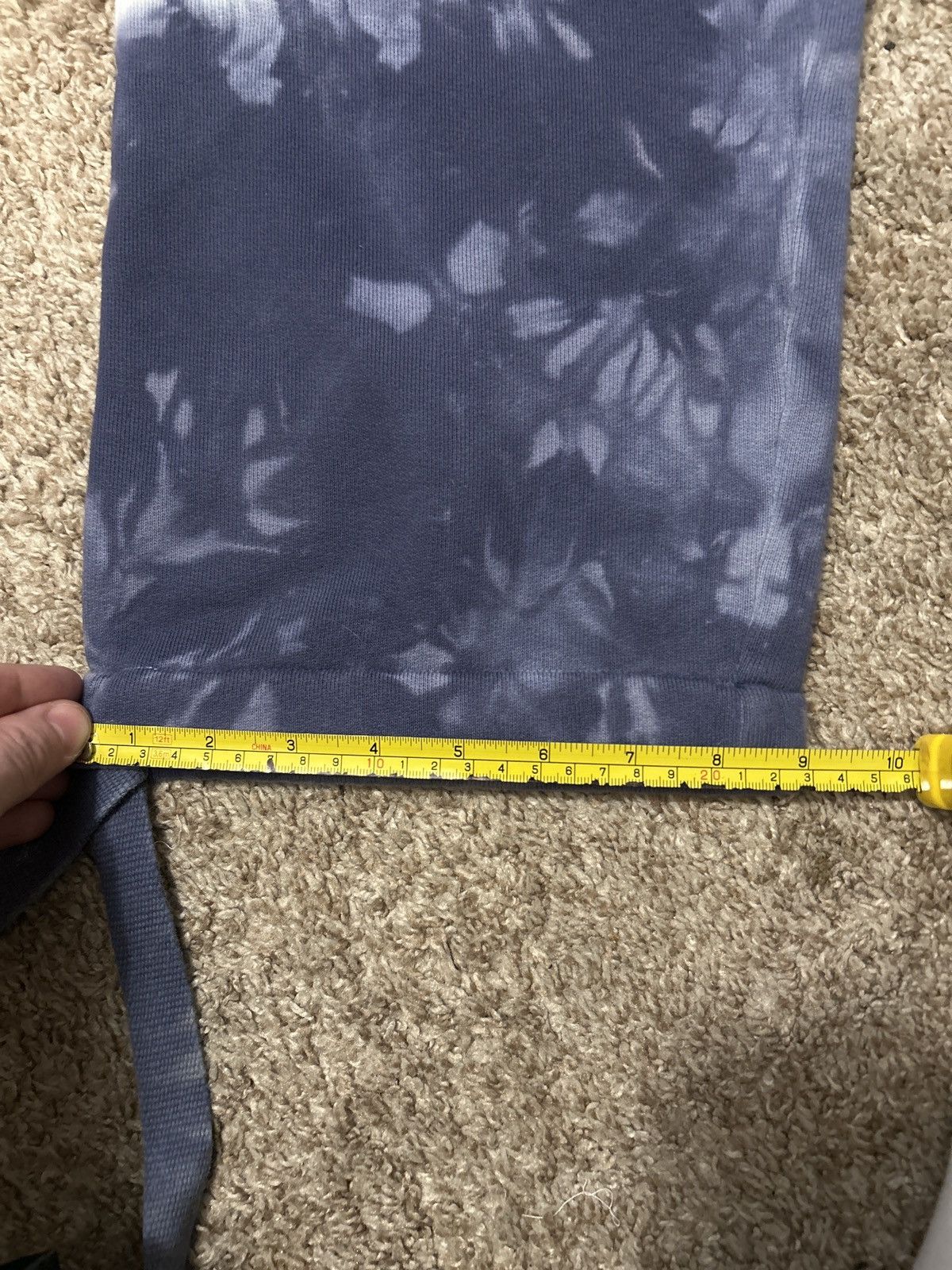 Dries Van Noten × Stussy Stussy Dries Van Noten Blue Tie Dye Sweatpants Size Medium Size US 32 / EU 48 - 9 Thumbnail