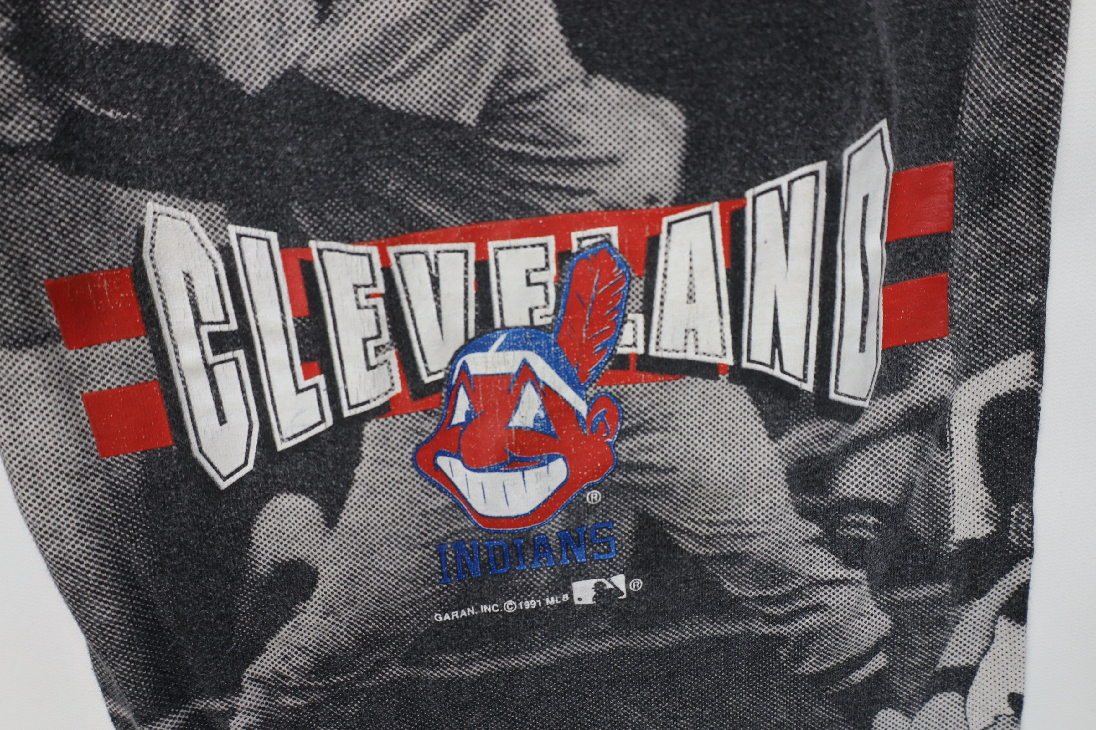 Vintage Vintage 90s Cleveland Indians Baseball Joggers Pants USA Size US 36 / EU 52 - 5 Thumbnail