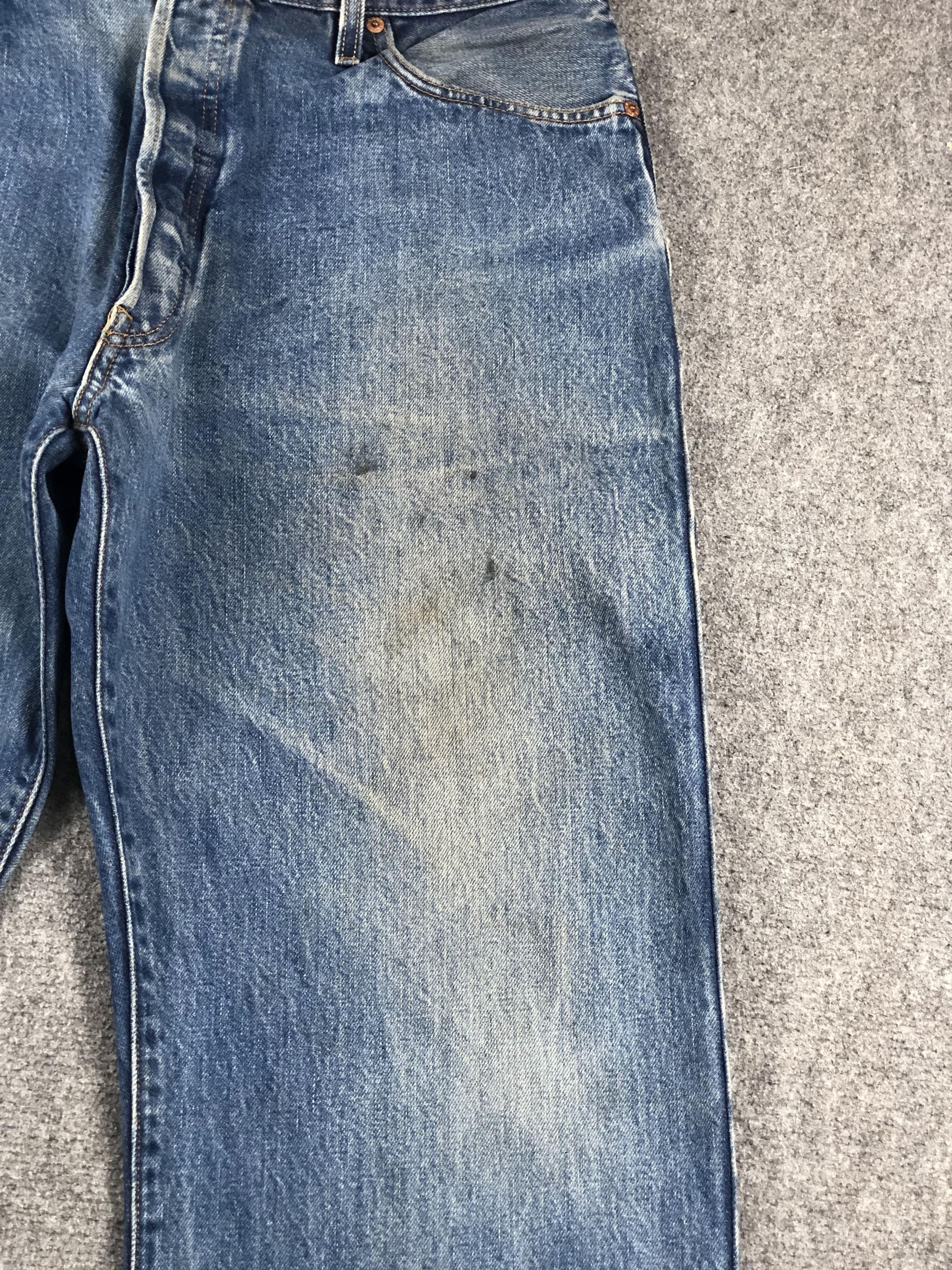 Levi's × Vintage Vintage Levis 501 Faded Blue Jeans DP2286 Size US 37 - 12 Thumbnail