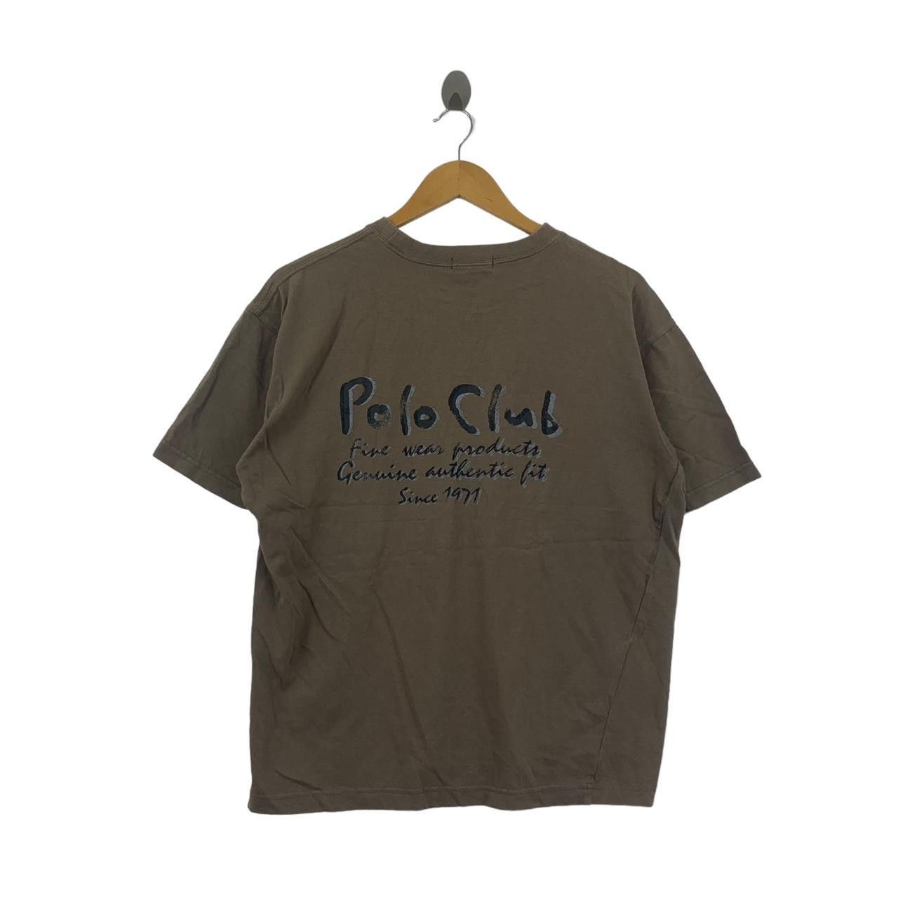 Vintage Vintage POLO CLUB USA Streetwear Baggy Tee Size L / US 10 / IT 46 - 1 Thumbnail