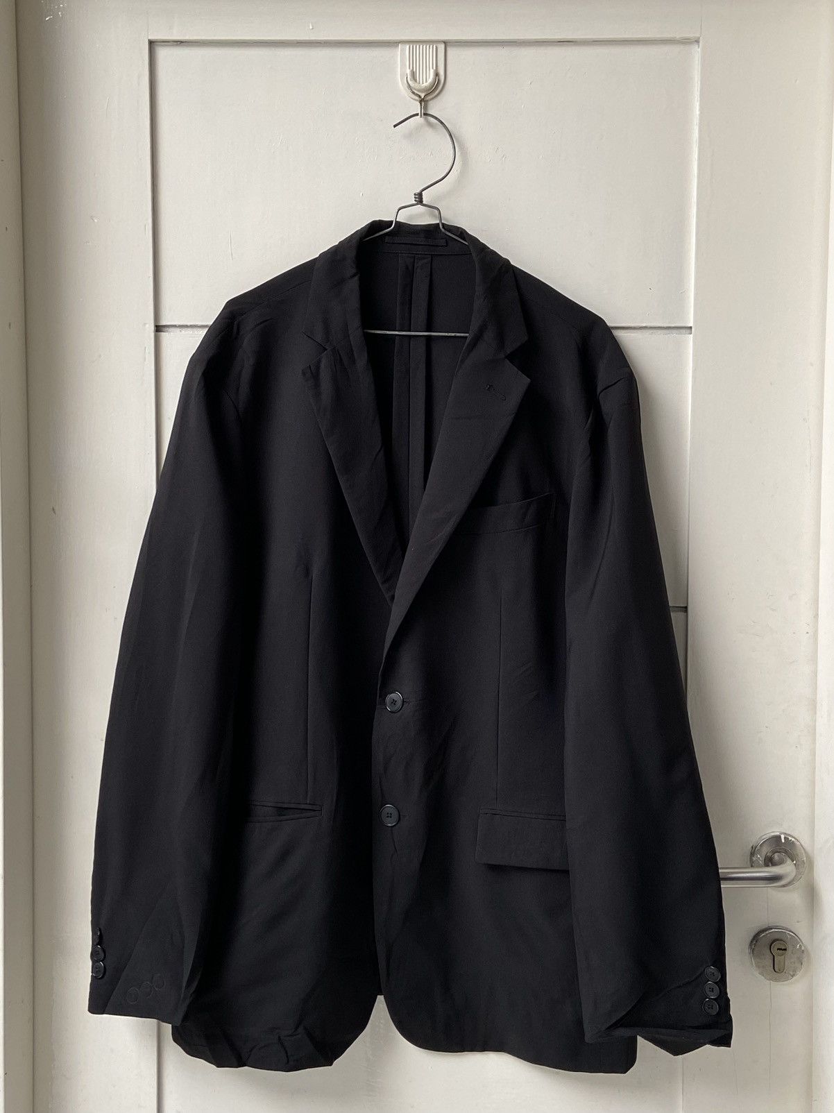 GU GU Black Suit/Blazer Size 54L - 1 Thumbnail