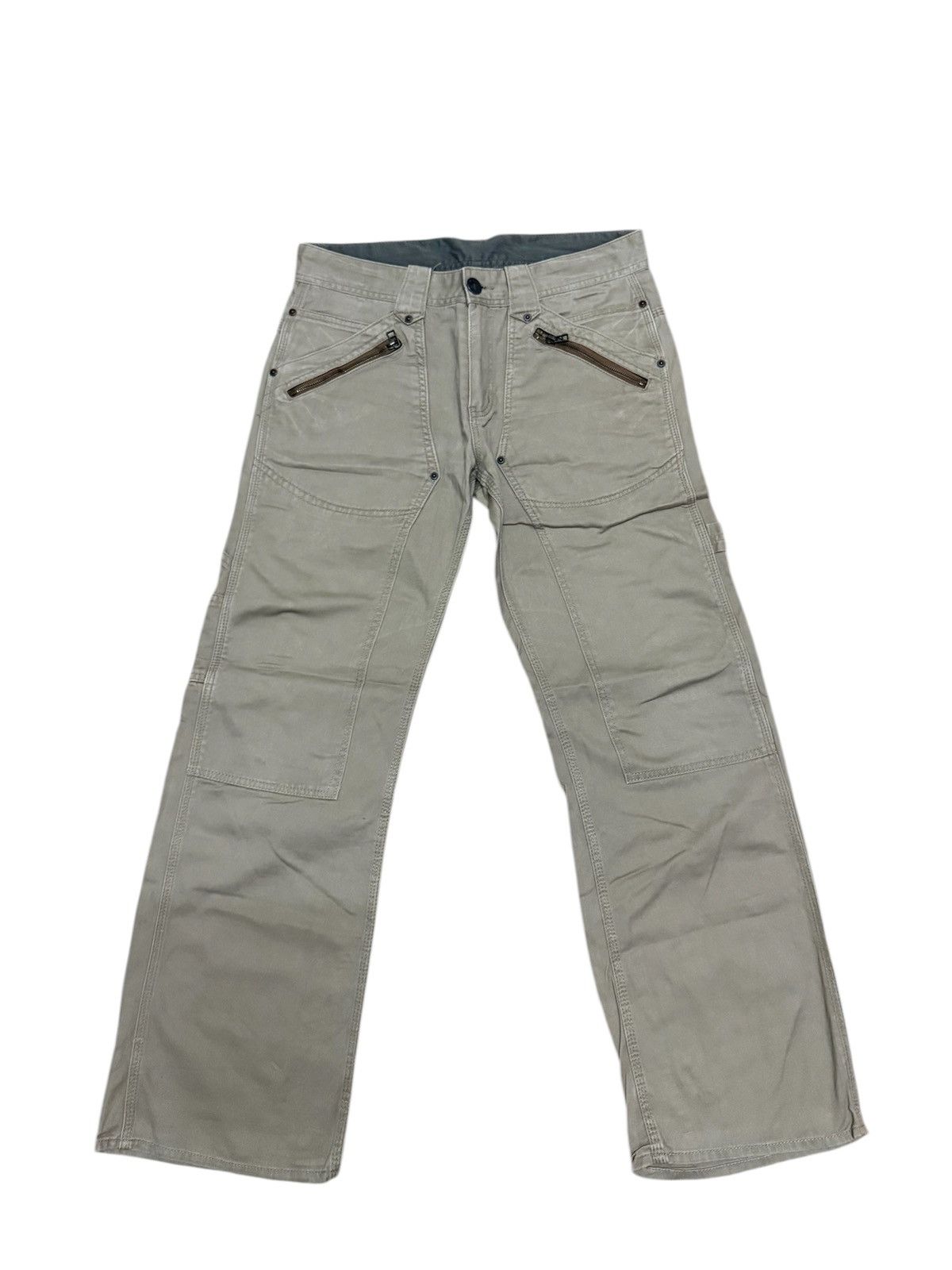 Japanese Brand Japanese Brand Carpenter Pants Streetwear Multipocket W32X30 Size US 32 / EU 48 - 1 Thumbnail
